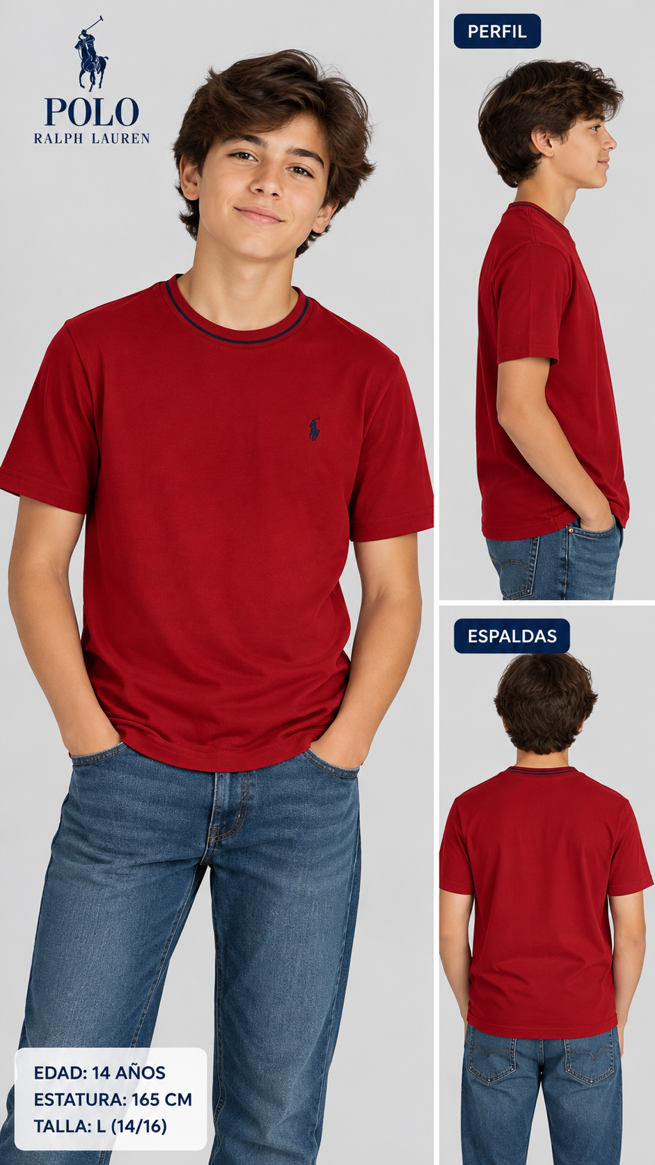 PLAYERA NIÑO RALPH LAUREN