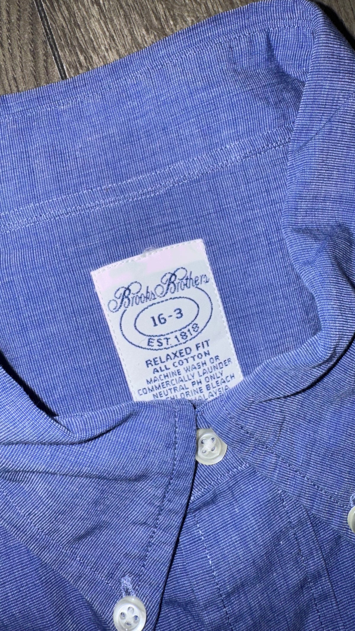 CAMISA BROOKS BROTHERS
