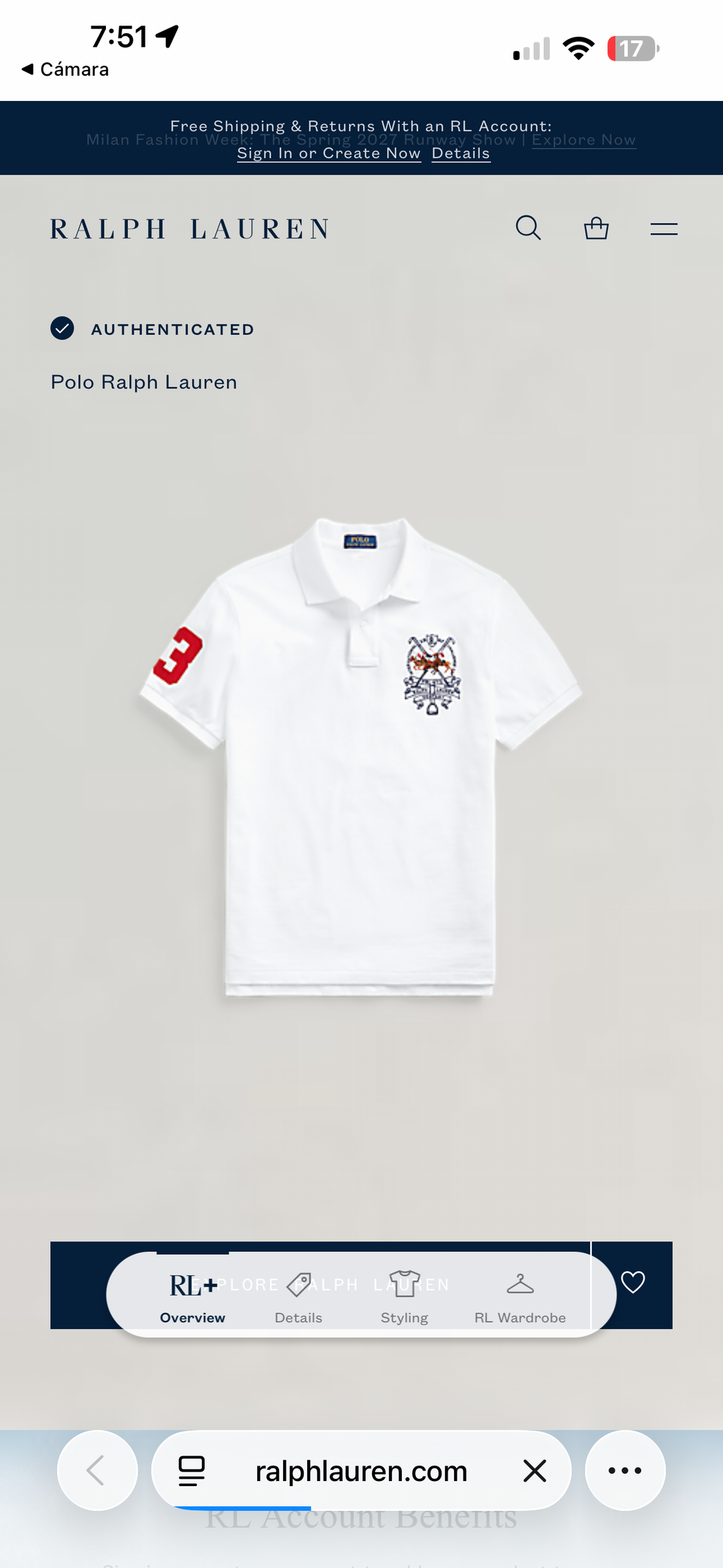 PLAYERA RALPH LAUREN
