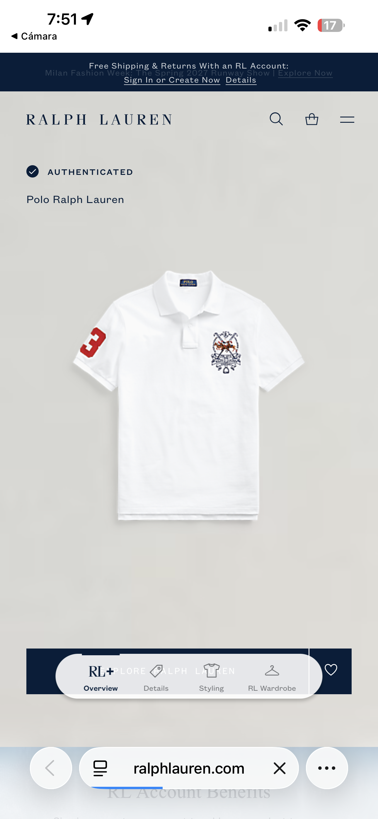 PLAYERA RALPH LAUREN