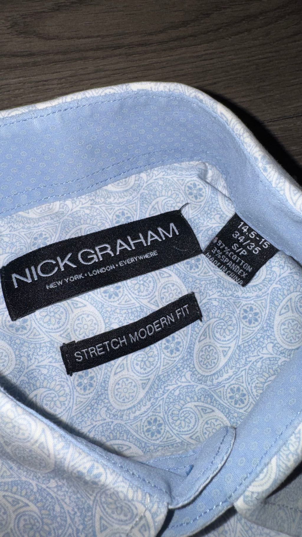 CAMISA NICK GRAHAM