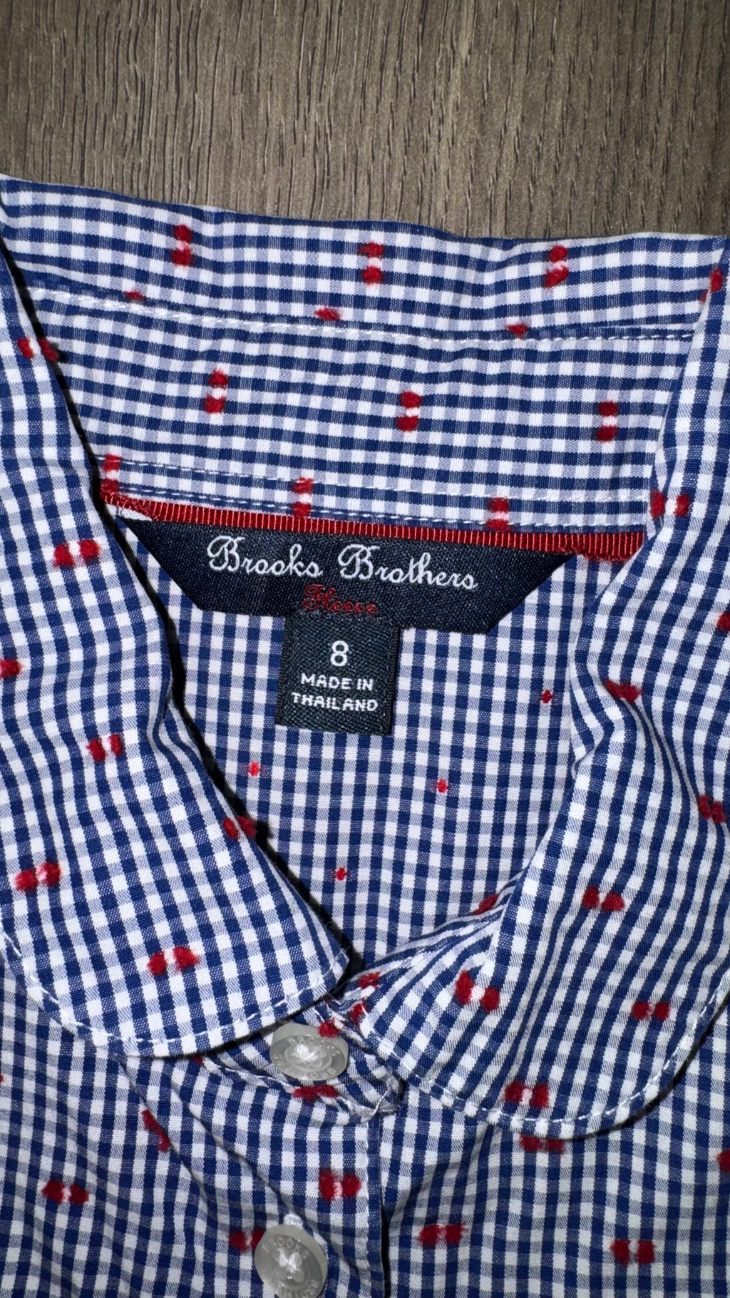 BLUSA NIÑA BROOKS BROTHERS
