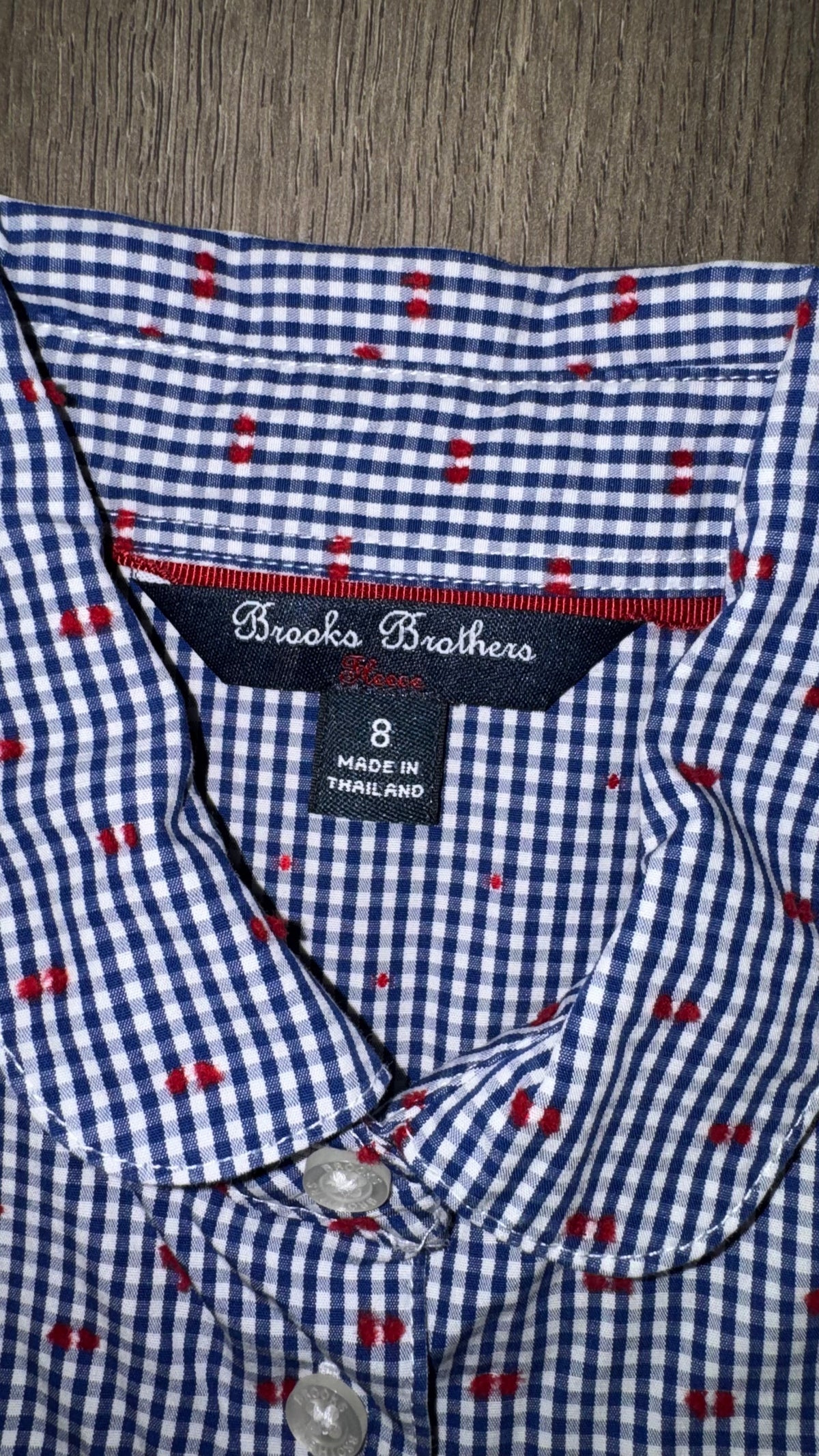 BLUSA NIÑA BROOKS BROTHERS
