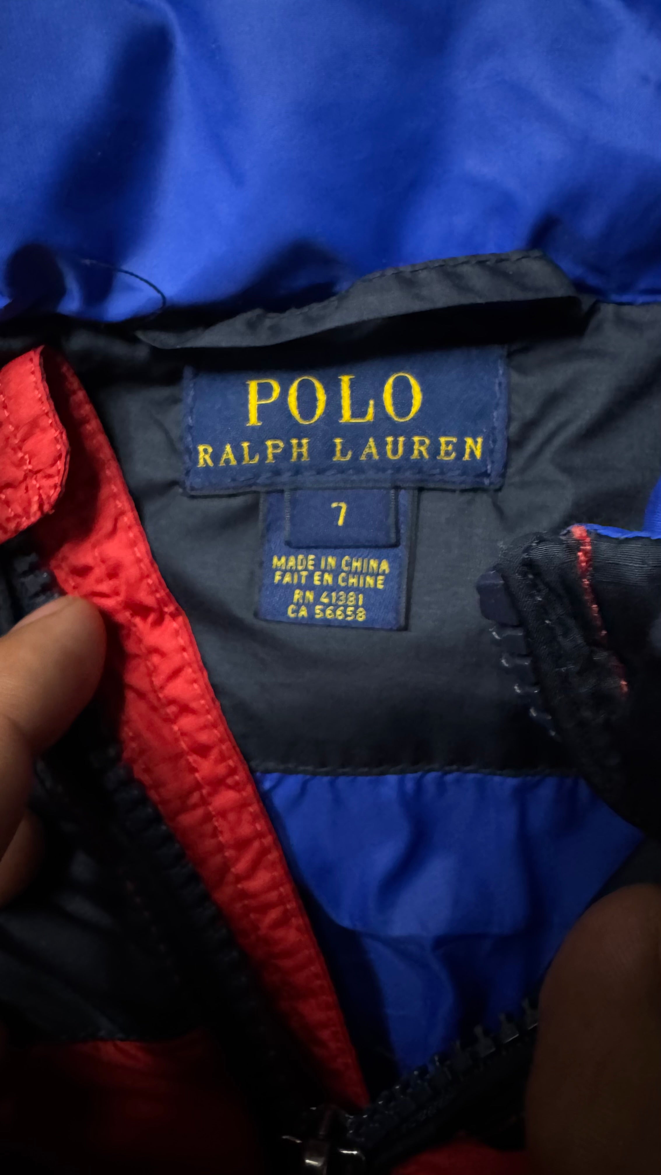 CHAMARRA NIÑO RALPH LAUREN