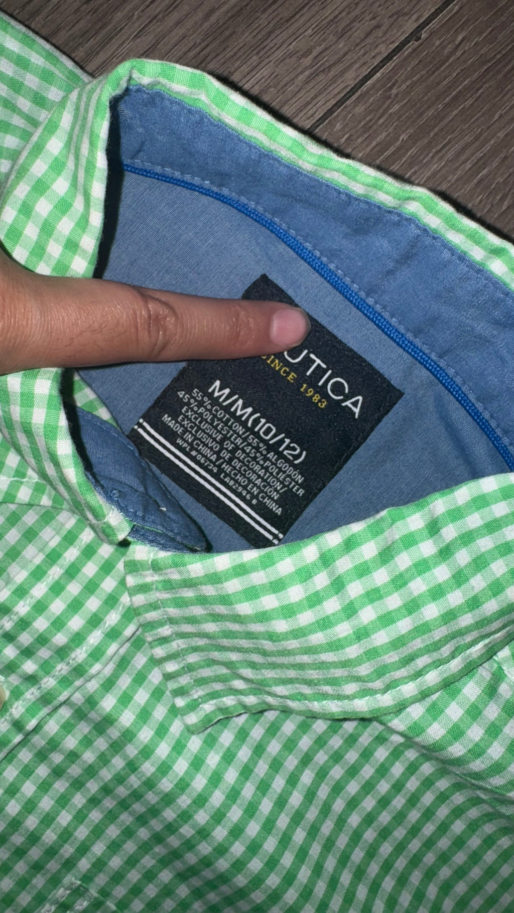 10-12 CAMISA NÁUTICA