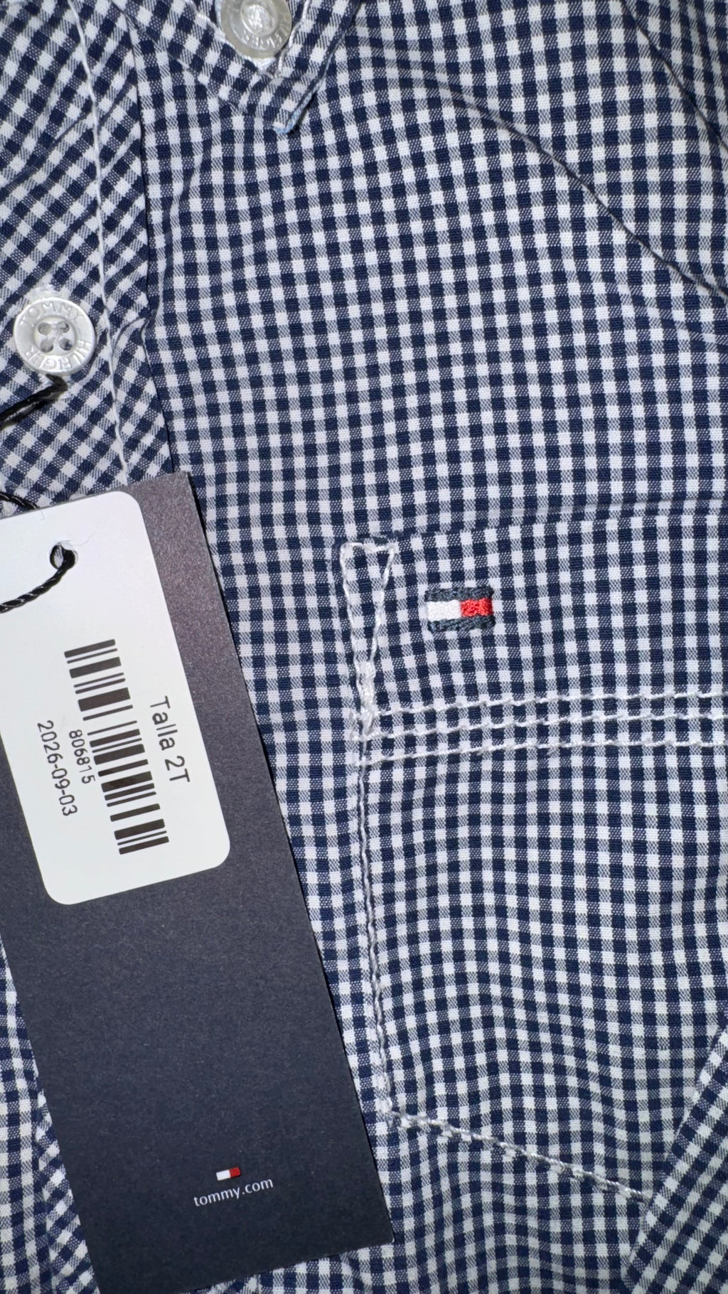 CAMISA NIÑO TOMMY HILFIGER