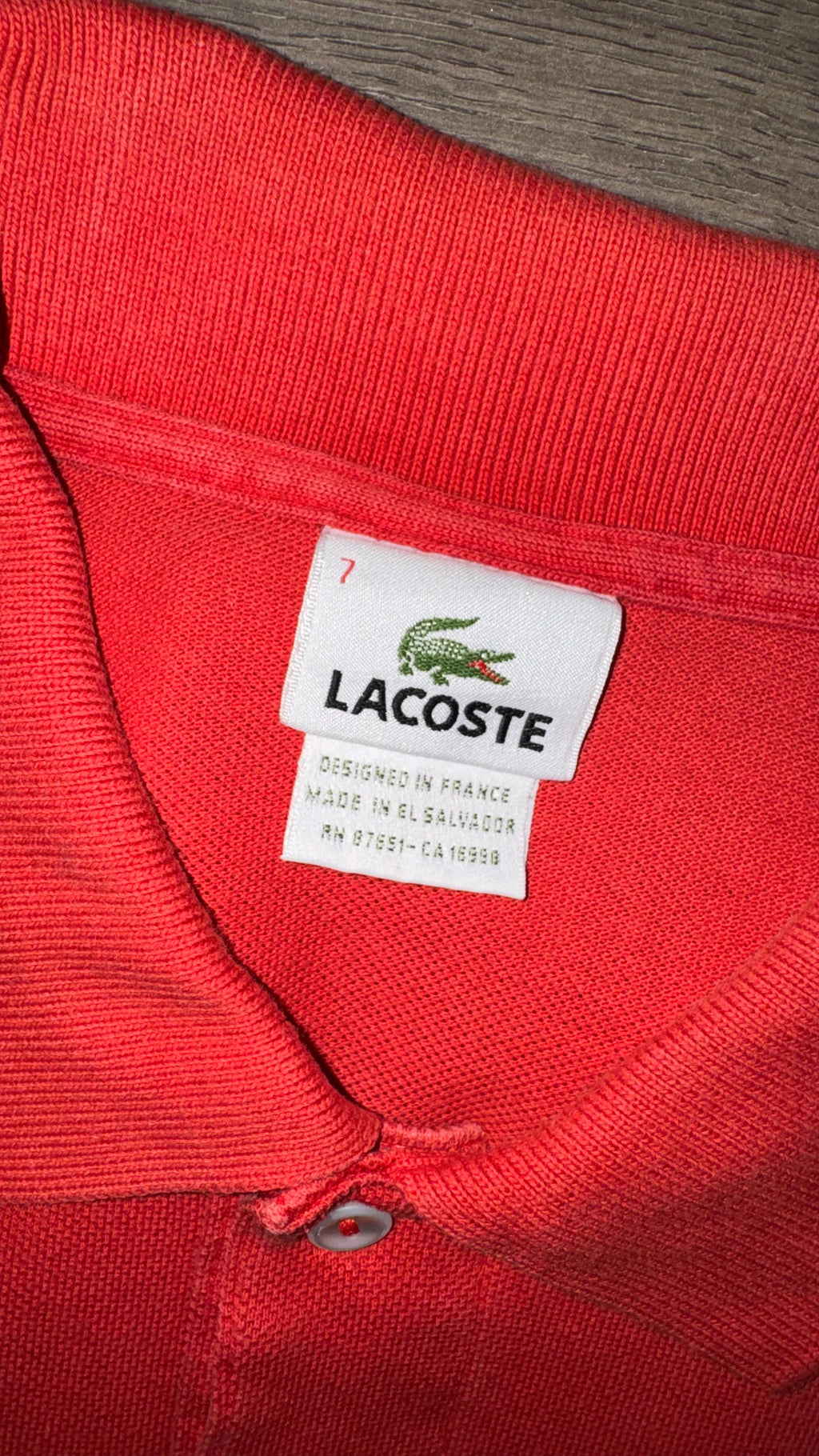 PLAYERA LACOSTE
