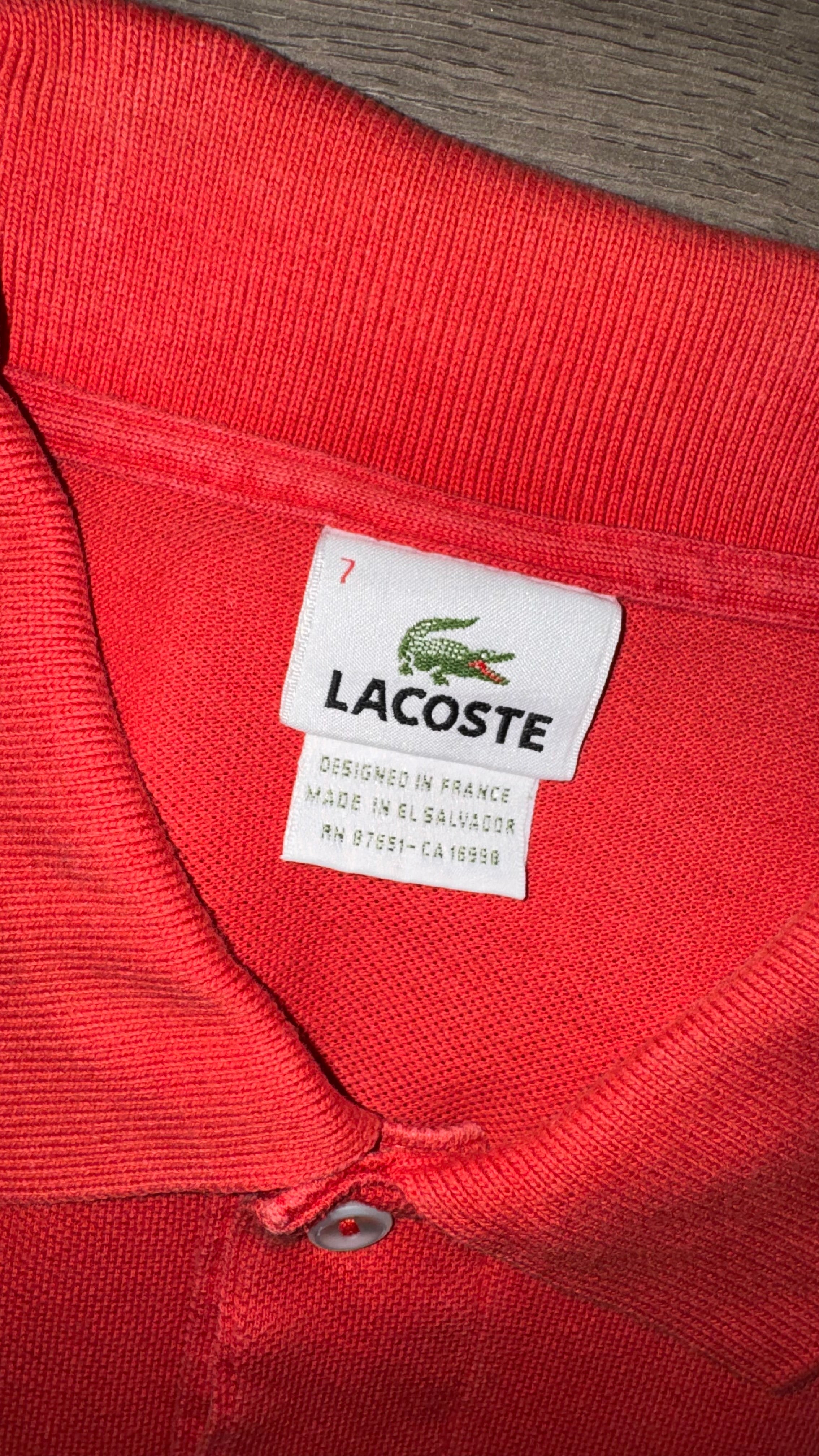 PLAYERA LACOSTE