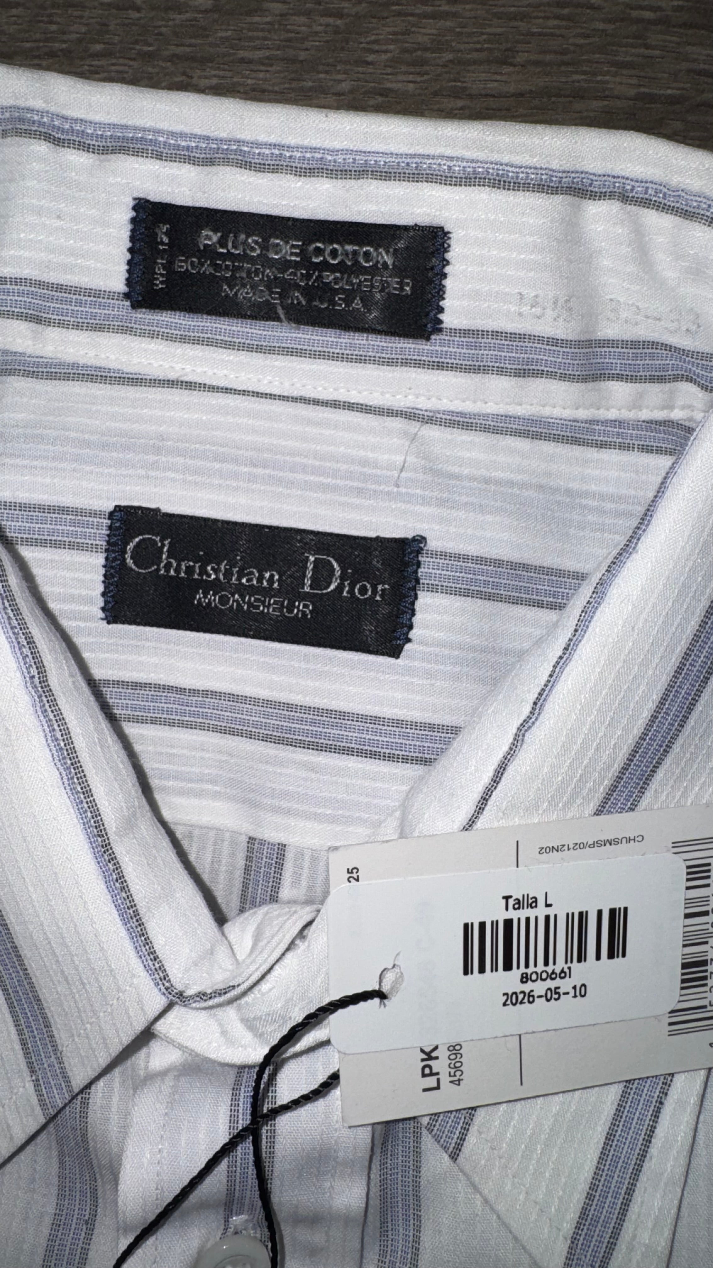 CAMISA CHRISTIAN DIOR
