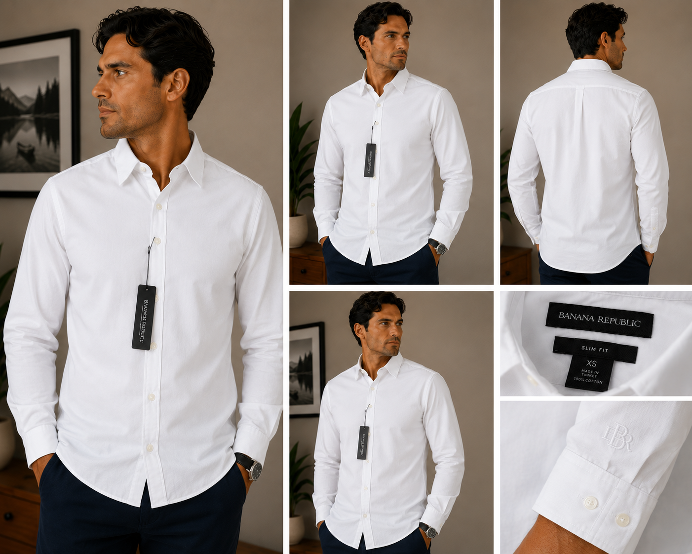 CAMISA BANANA REPUBLIC
