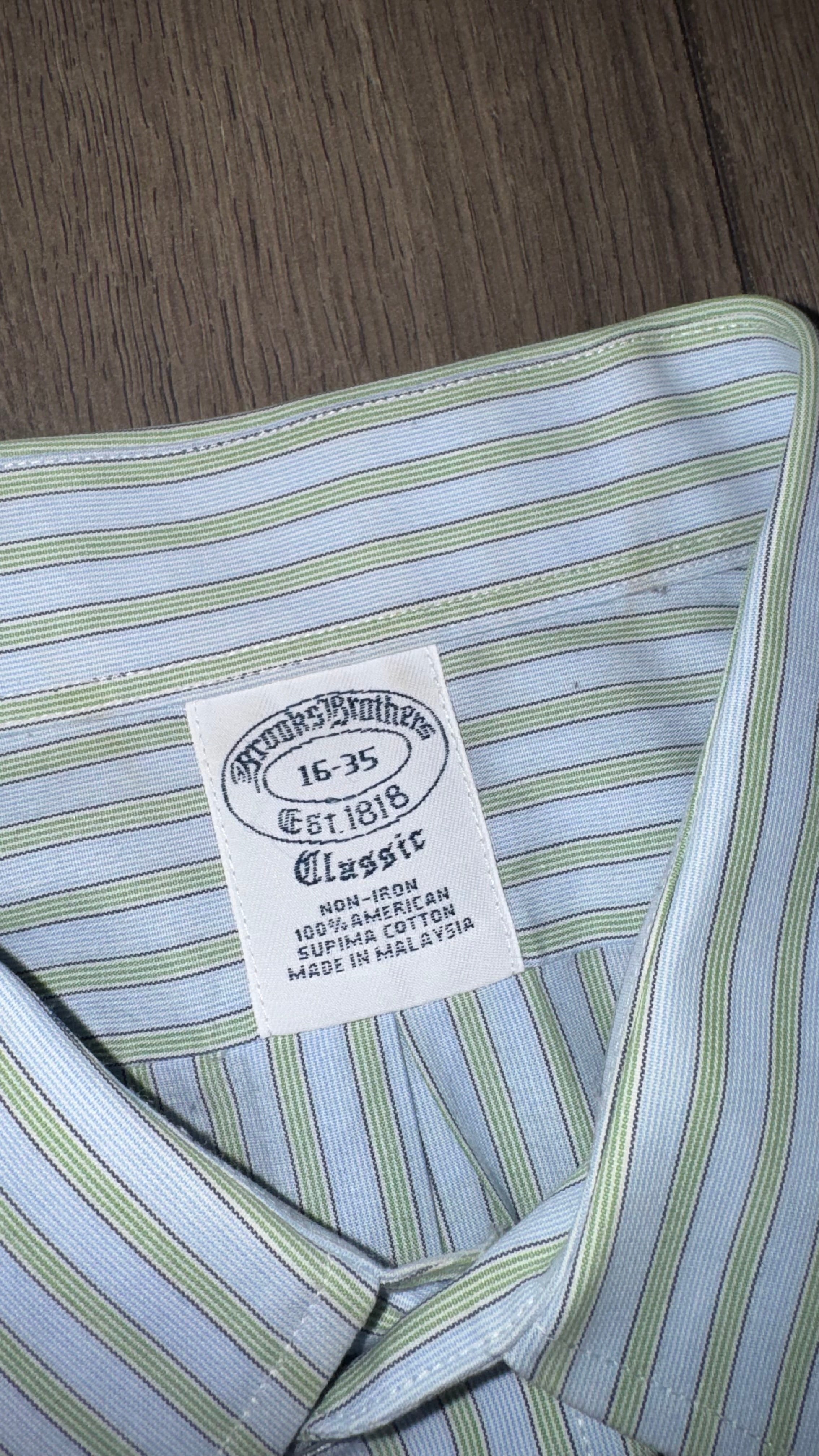 CAMISA BROOKS BROTHERS