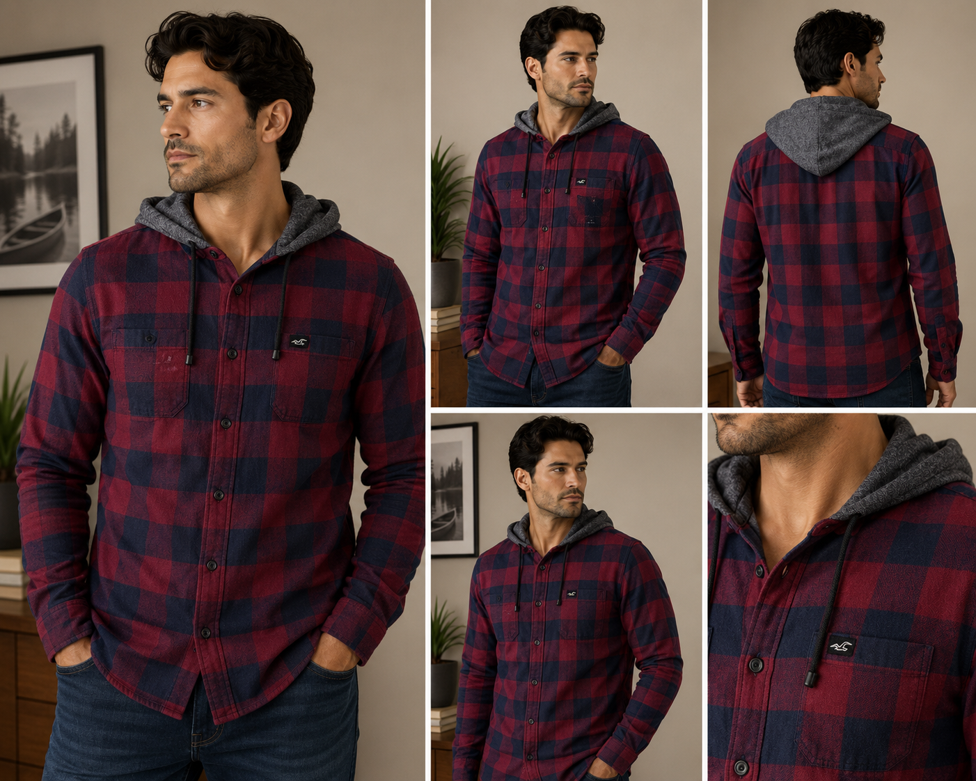 CAMISA HOLLISTER
