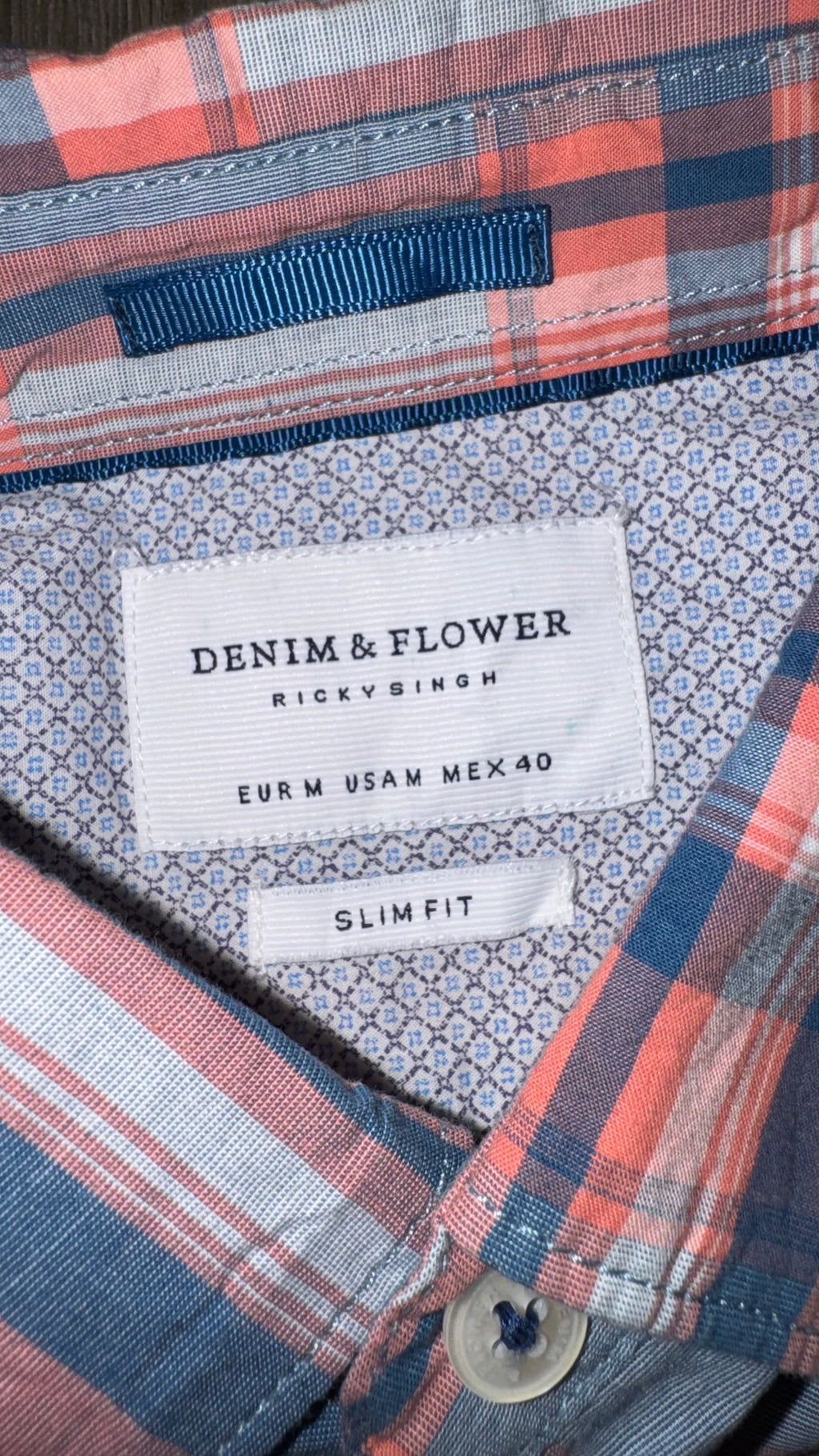 CAMISA DENIM & FLOWER
