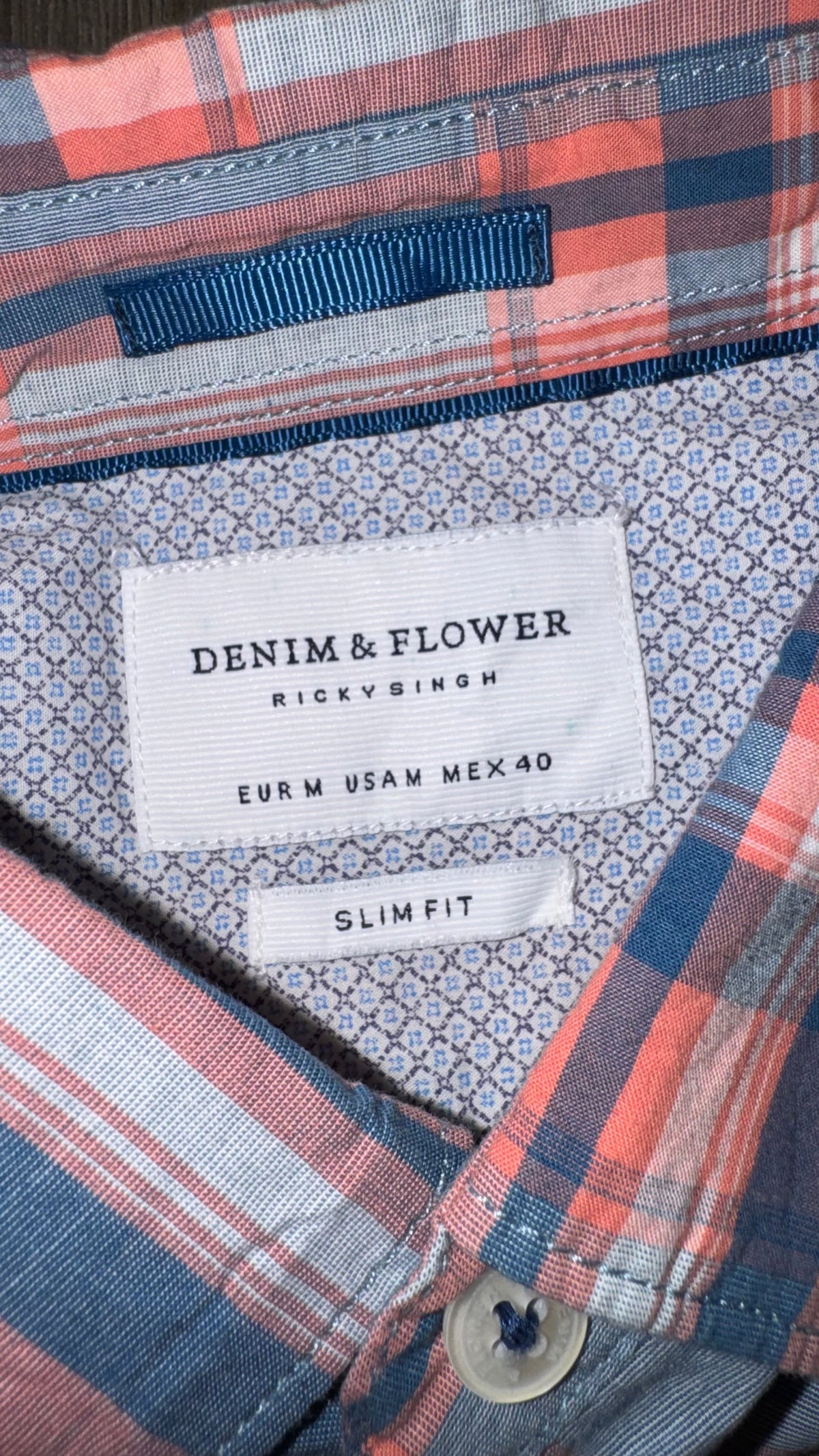 CAMISA DENIM & FLOWER