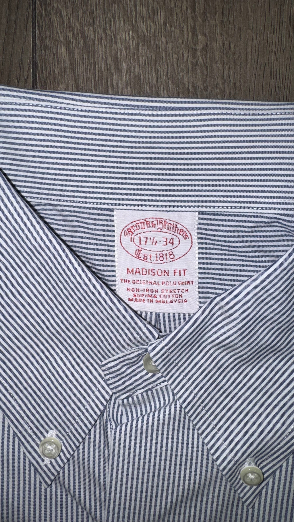 CAMISA BROOKS BROTHERS