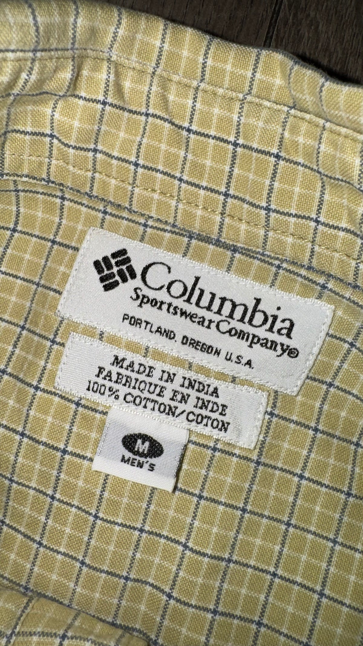 CAMISA COLUMBIA