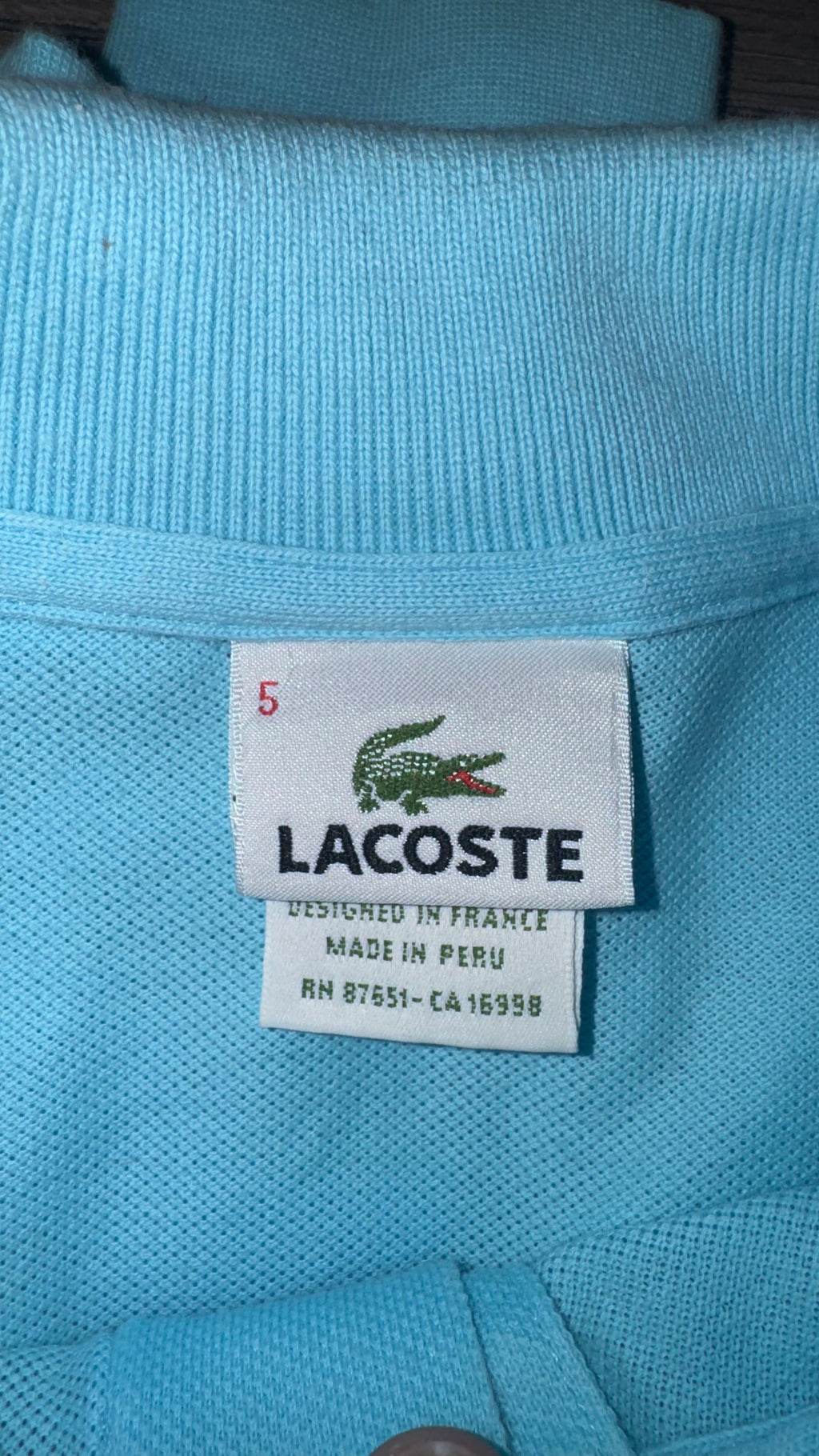 PLAYERA LACOSTE