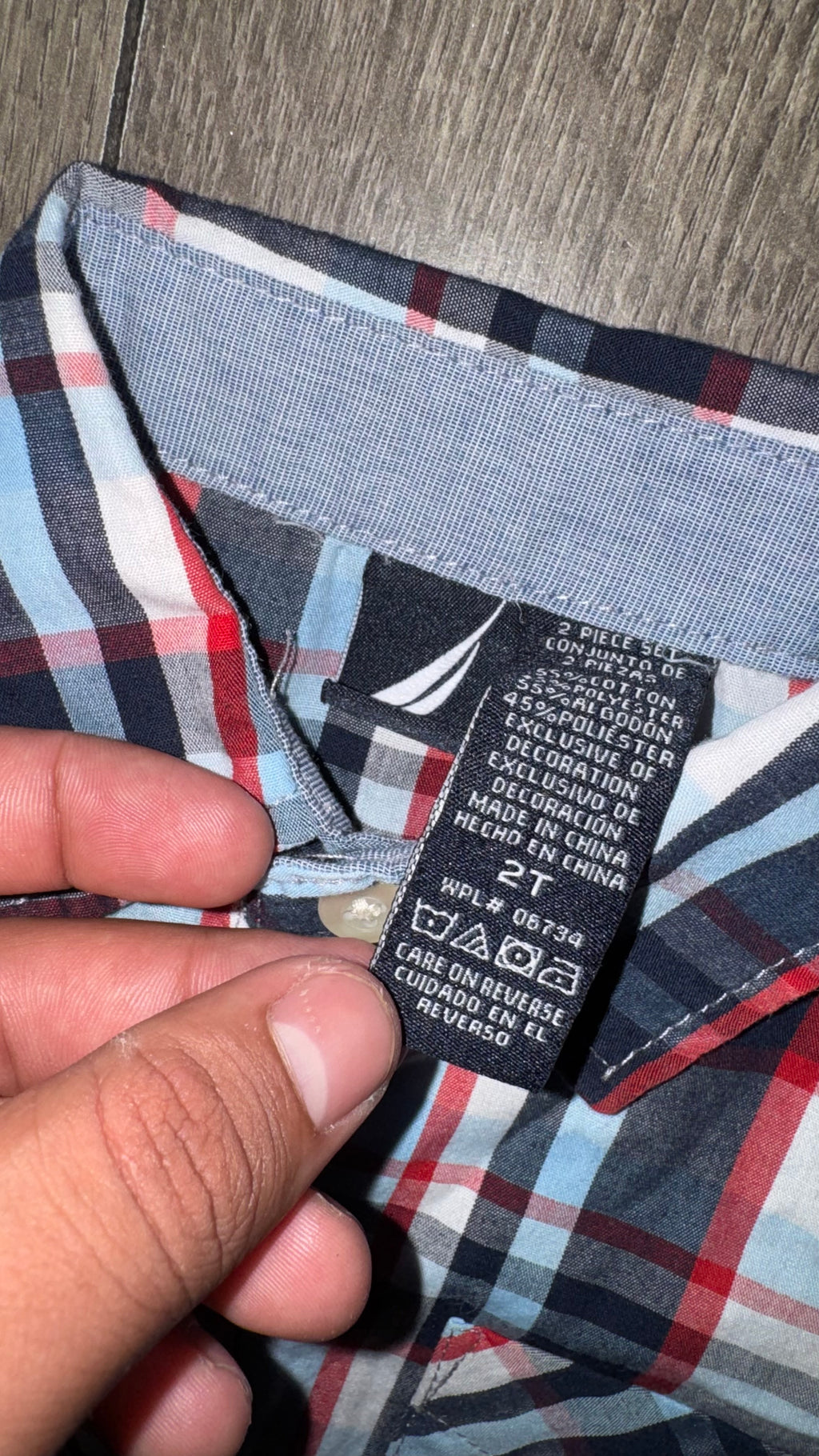 CAMISA NIÑO NÁUTICA