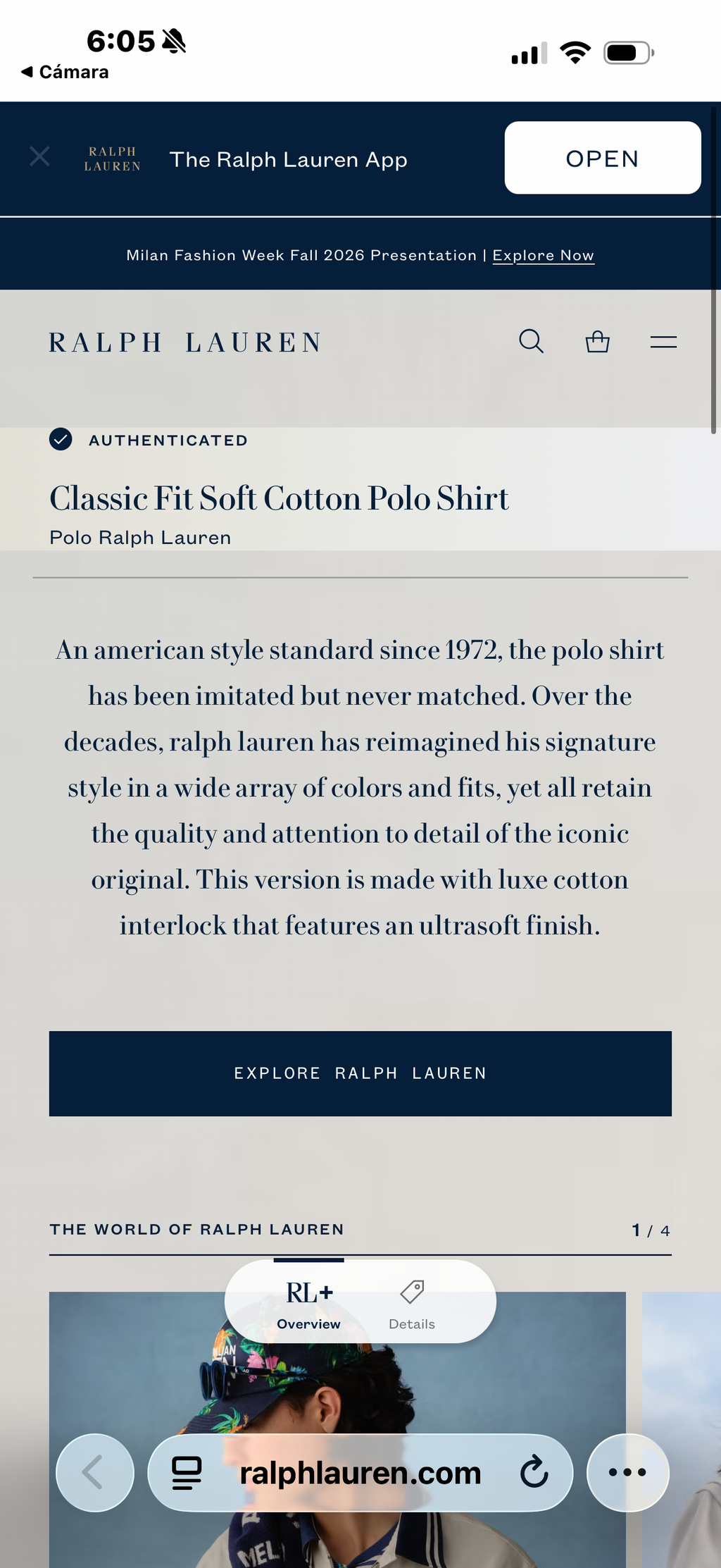 PLAYERA RALPH LAUREN