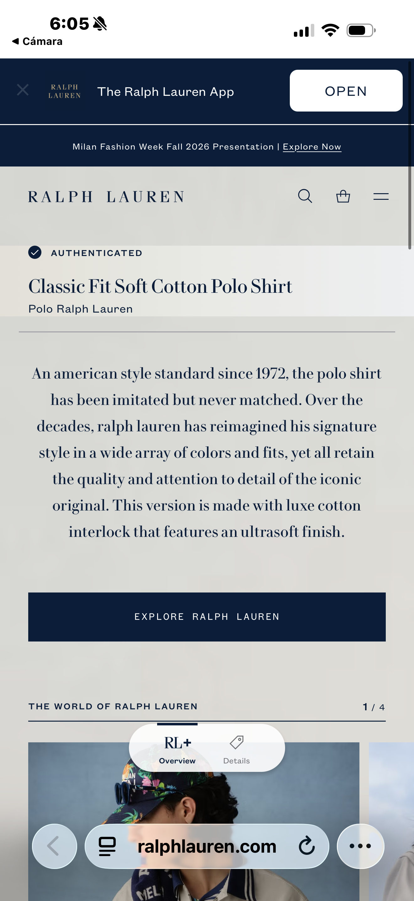 PLAYERA RALPH LAUREN