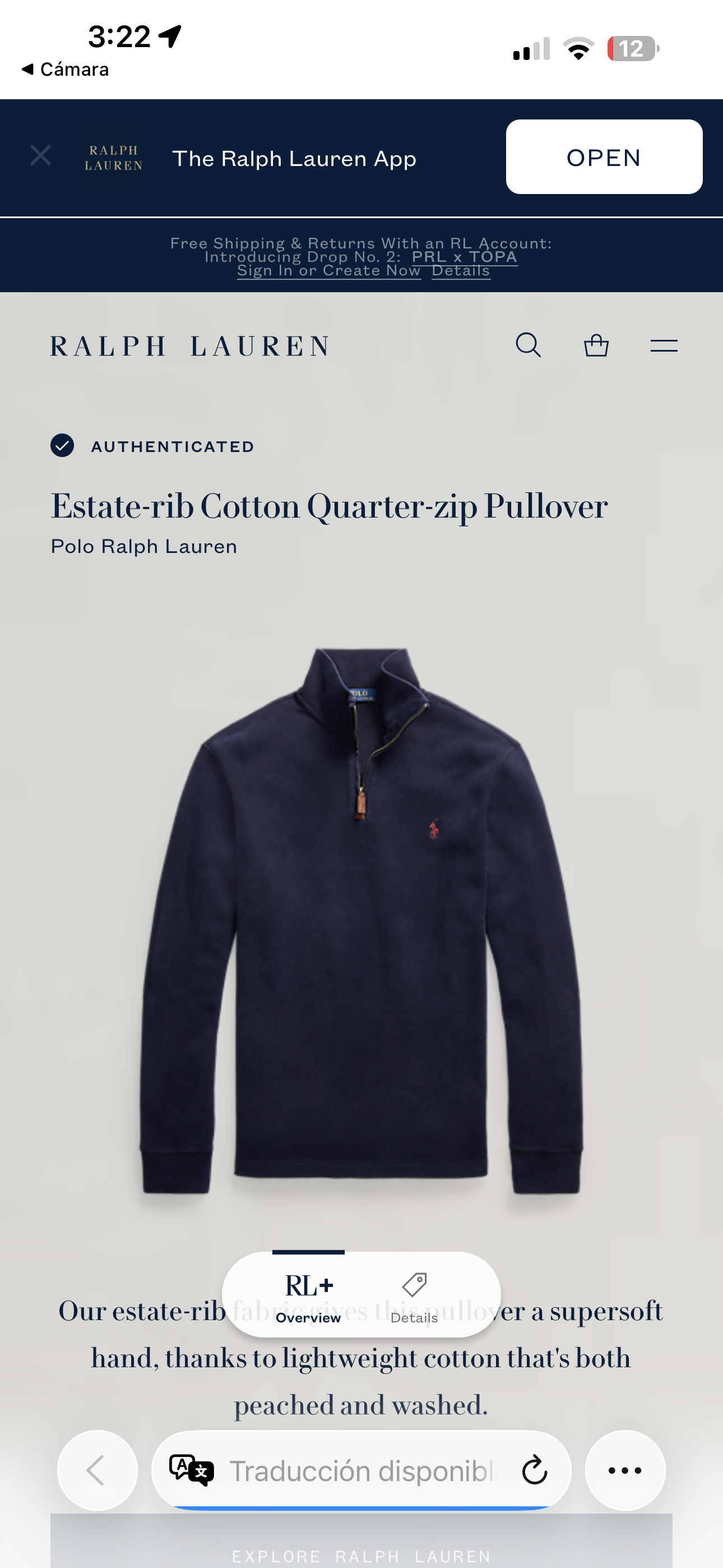 SUÉTER RALPH LAUREN