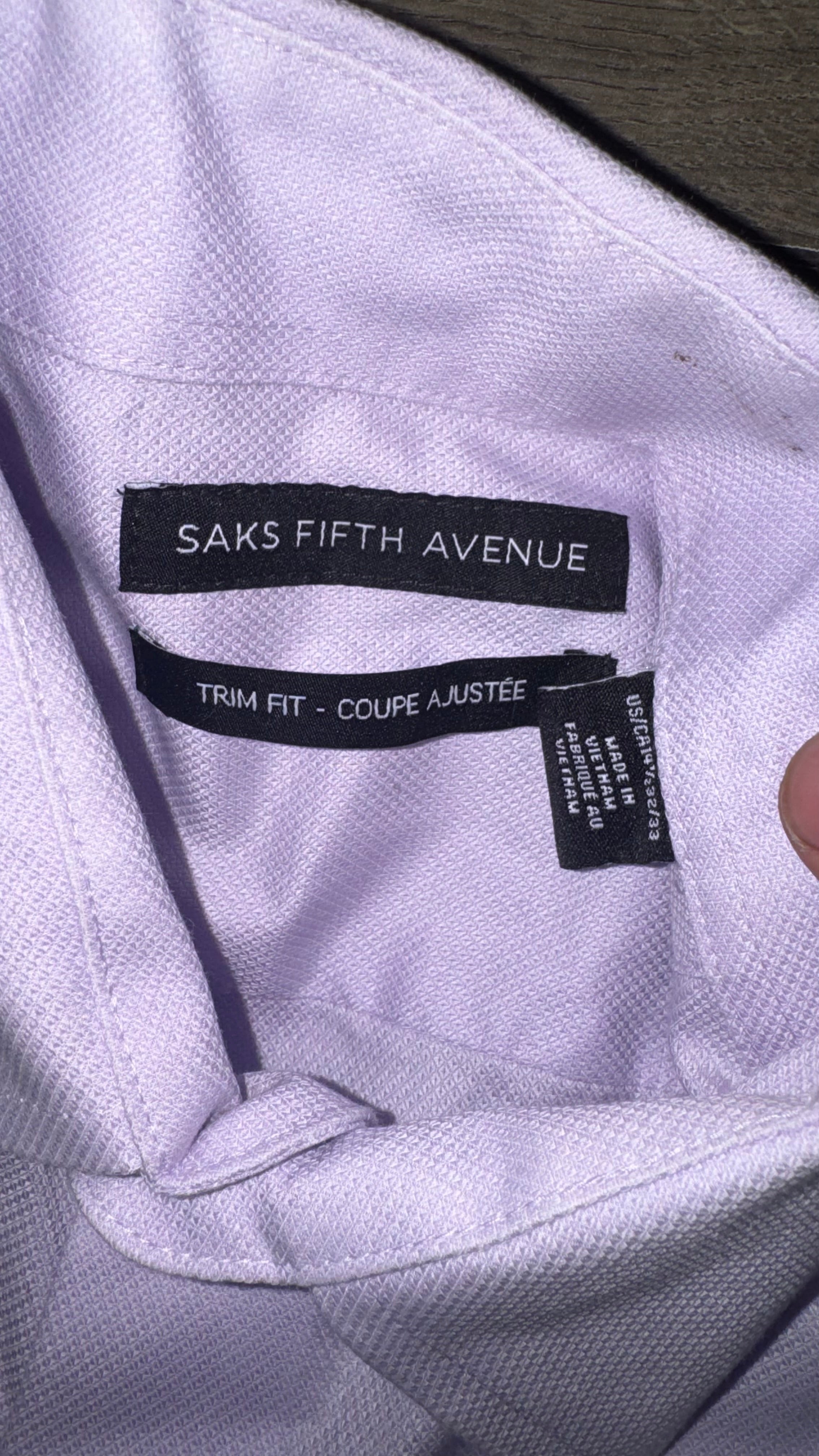 CAMISA SAKS FIFTH AVENUE