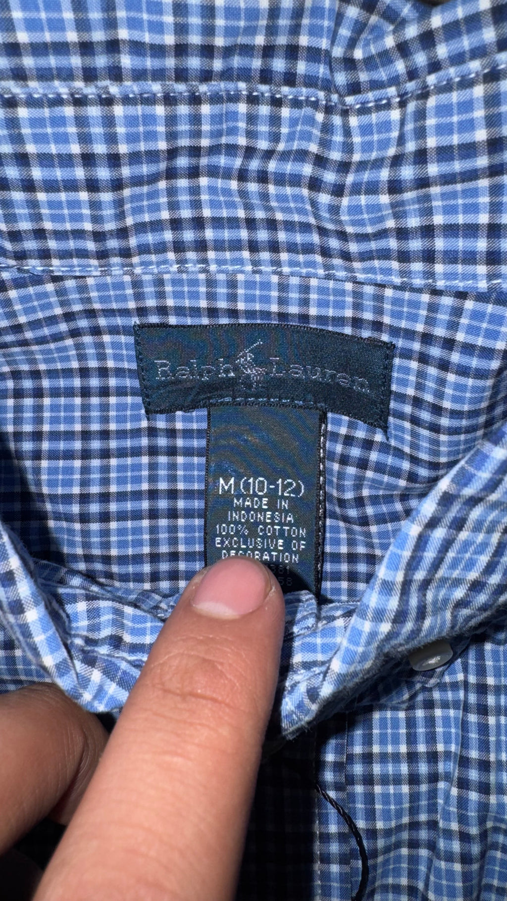 CAMISA NIÑO RALPH LAUREN