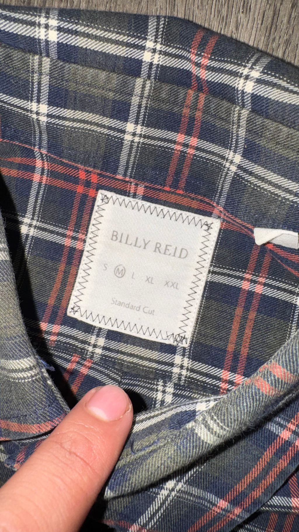 CAMISA BILLY REID