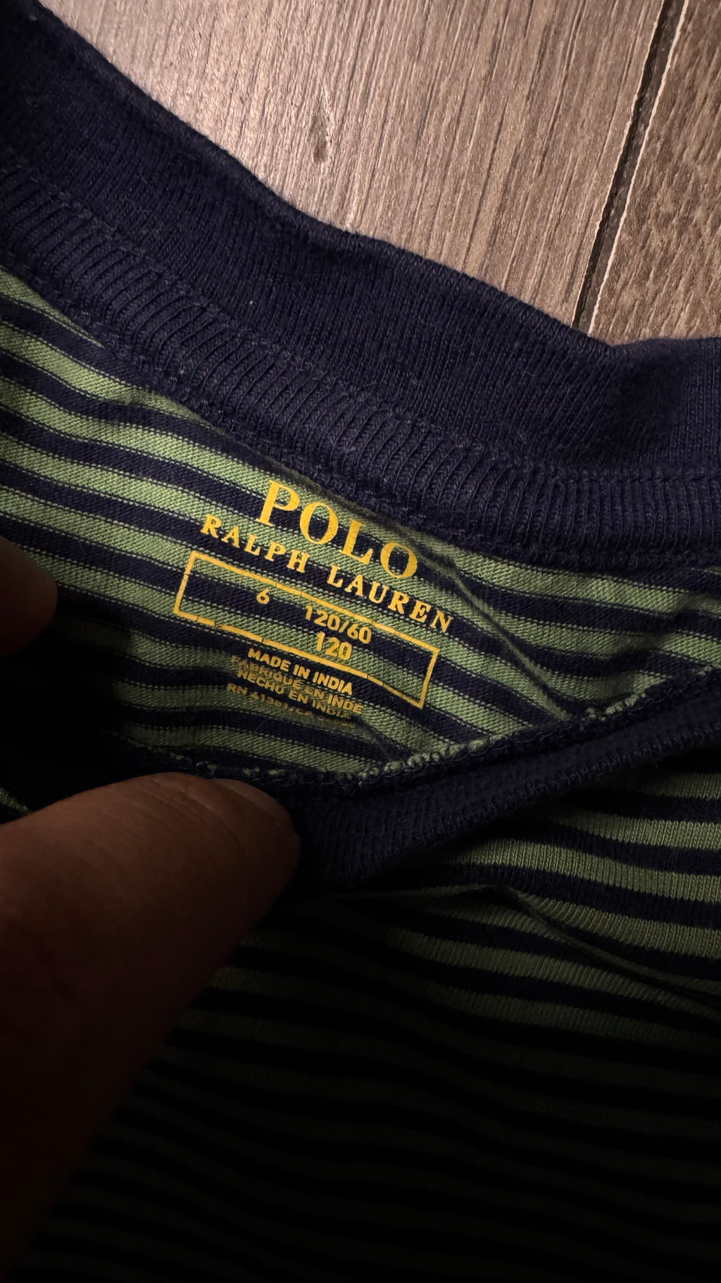 PLAYERA NIÑO RALPH LAUREN