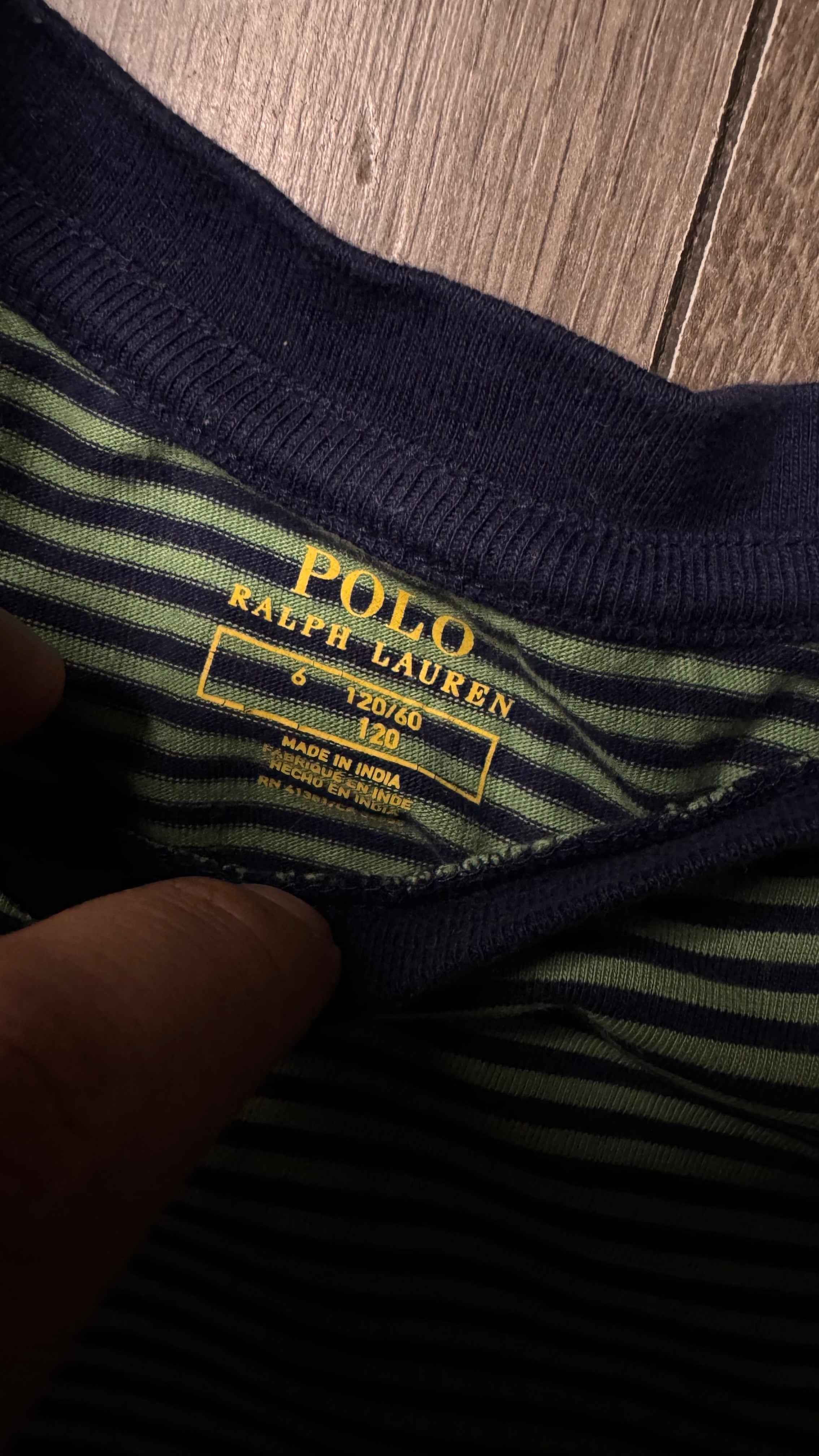 PLAYERA NIÑO RALPH LAUREN