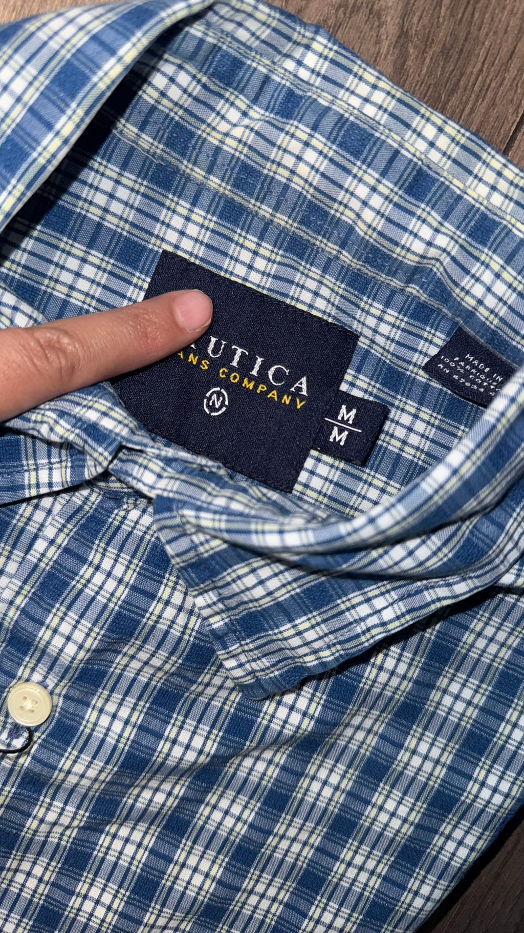 M CAMISA NÁUTICA