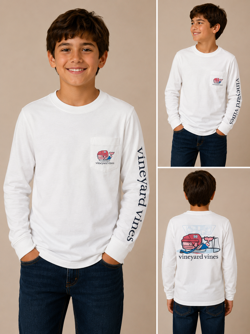 PLAYERA NIÑO VINEYARD VIENES