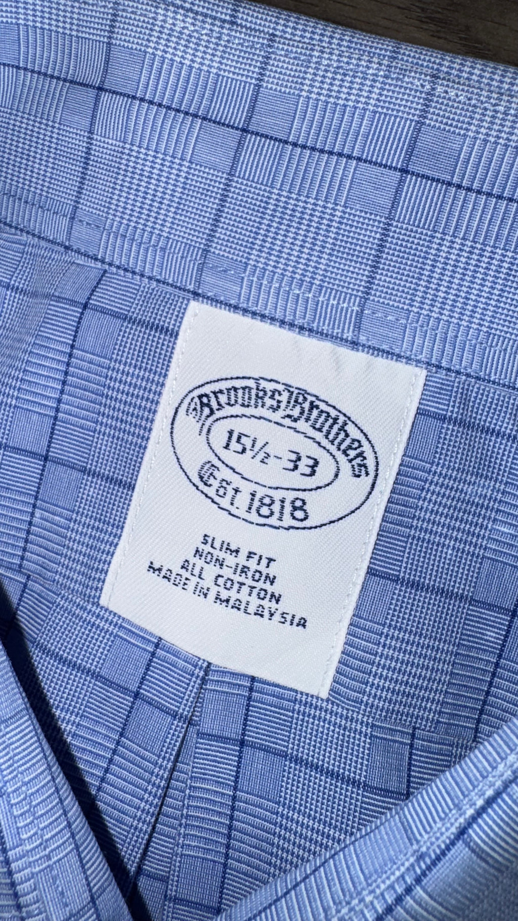 CAMISA BROOKS BROTHERS