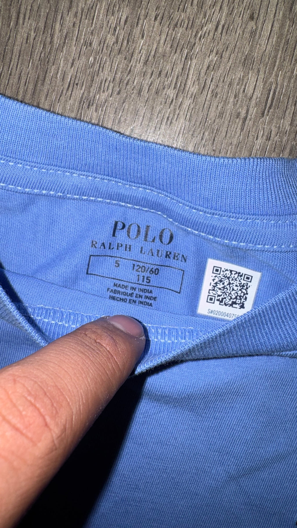 PLAYERA NIÑO RALPH LAUREN