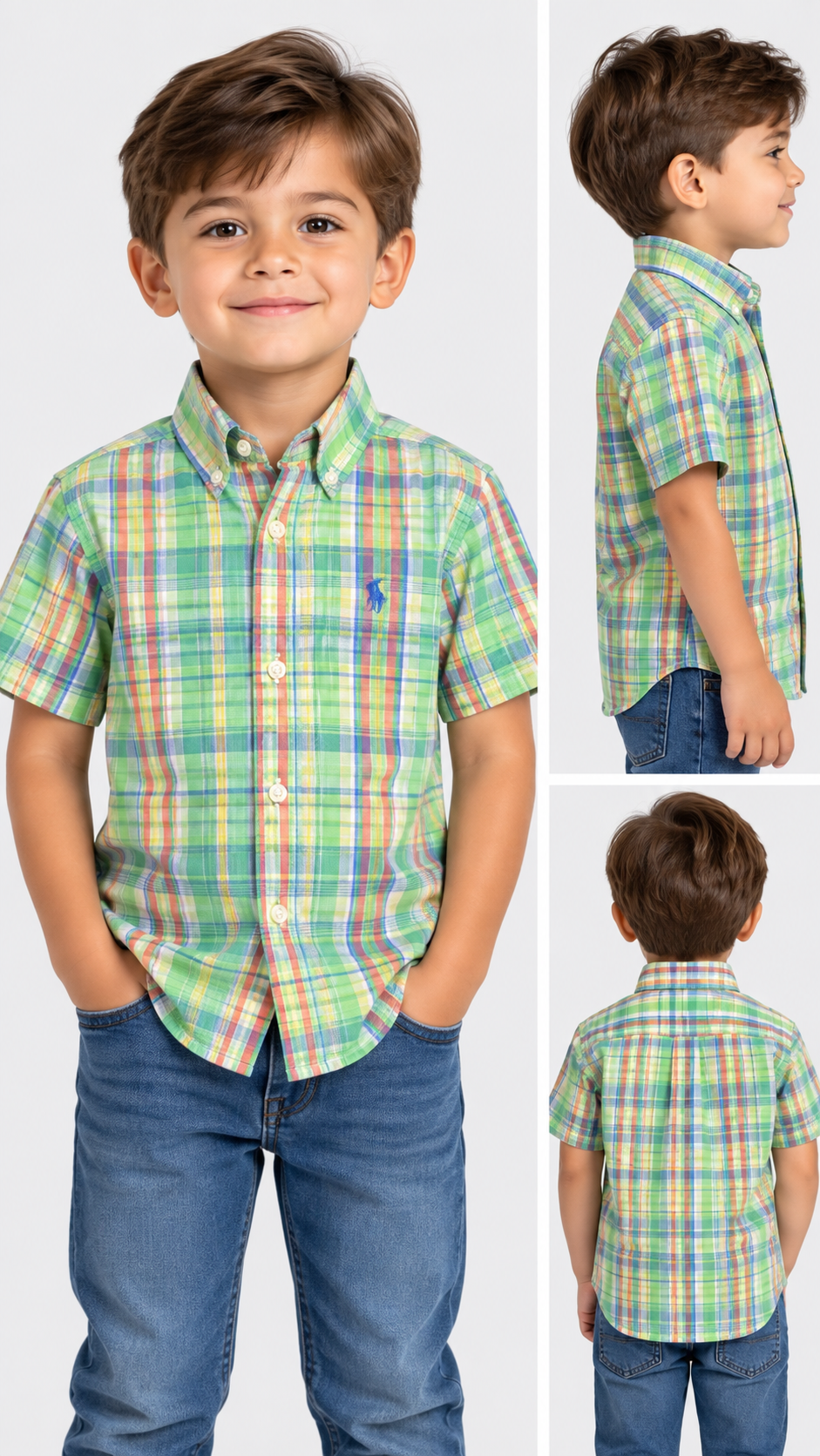 CAMISA NIÑO RALPH LAUREN