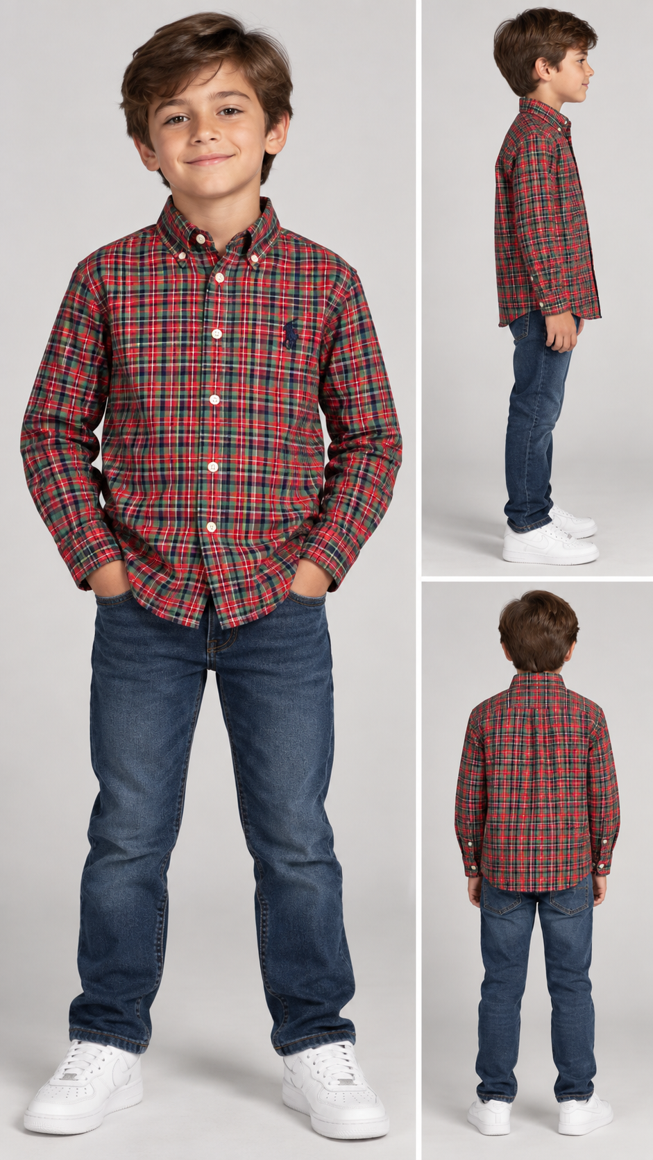 CAMISA NIÑO RALPH LAUREN