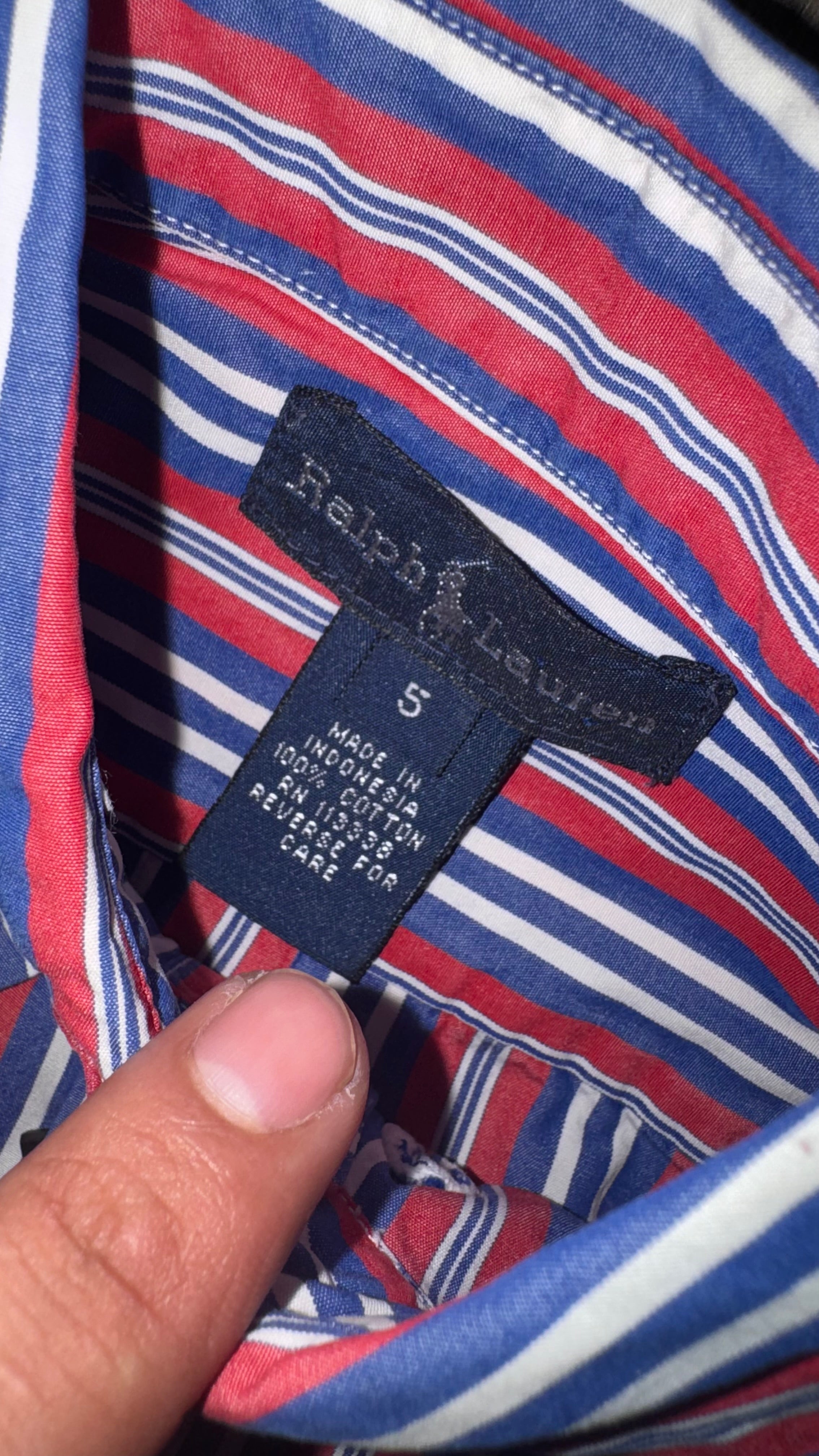 CAMISA NIÑO RALPH LAUREN