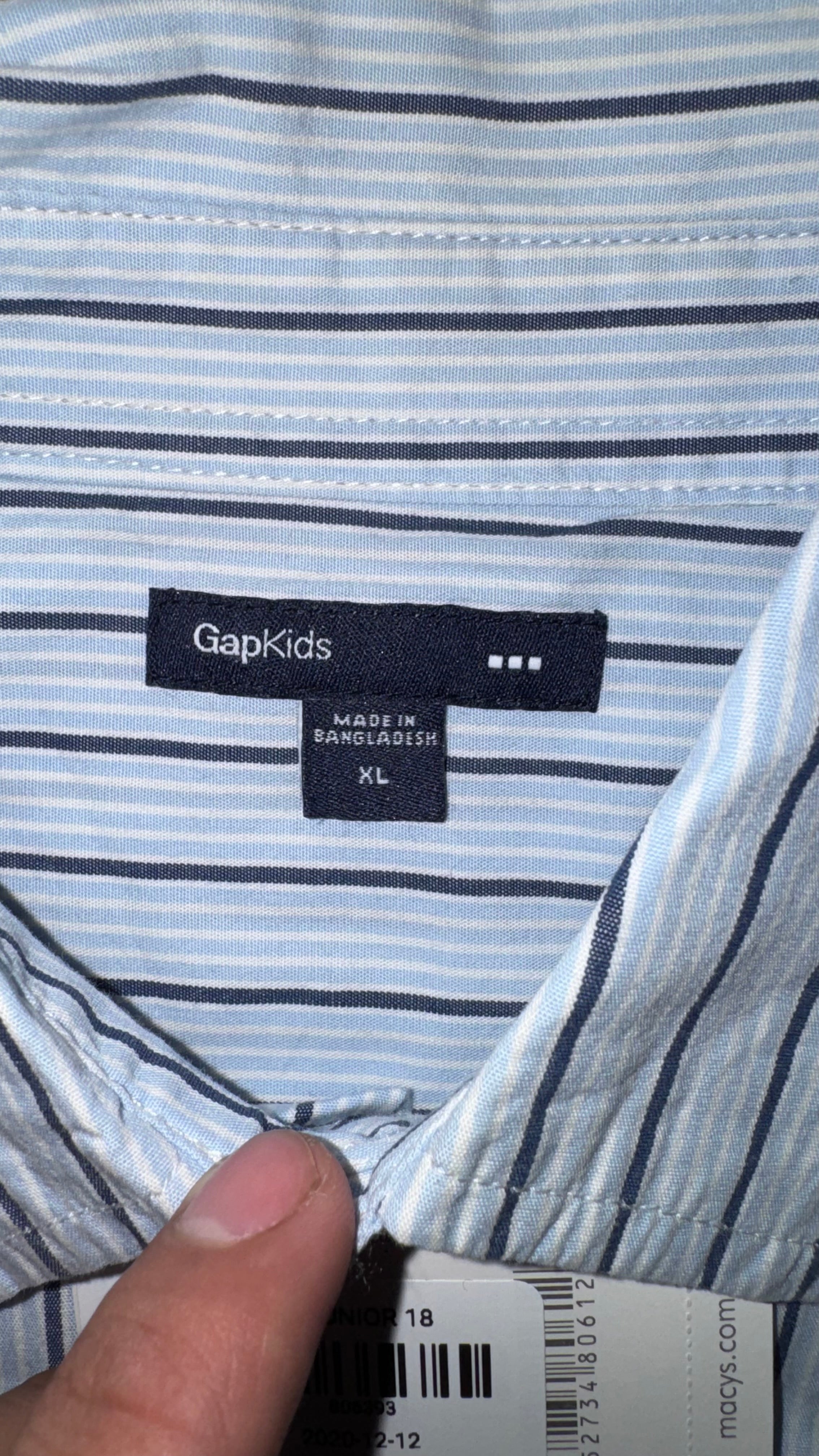 CAMISA NIÑO GAP