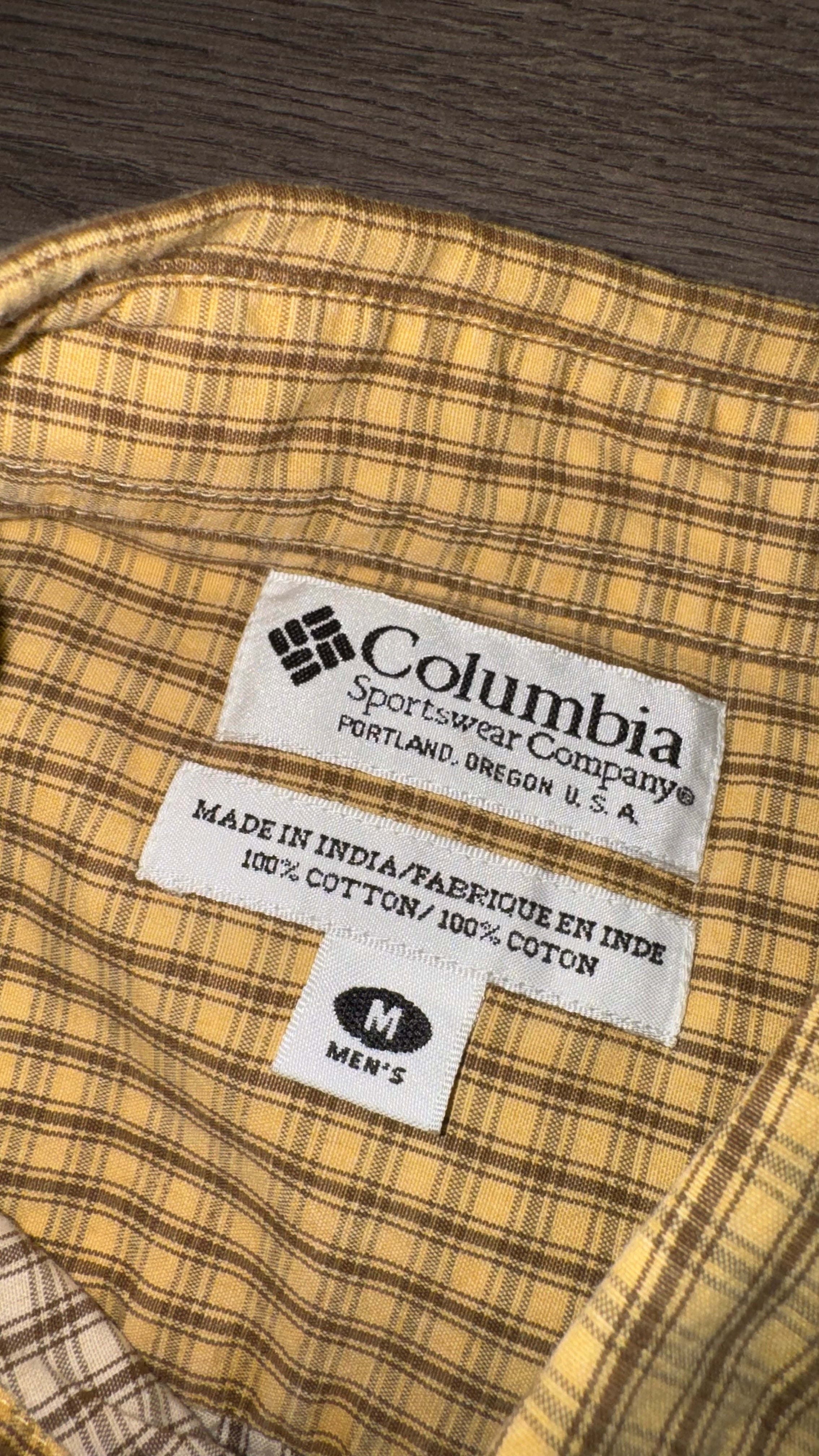 CAMISA COLUMBIA