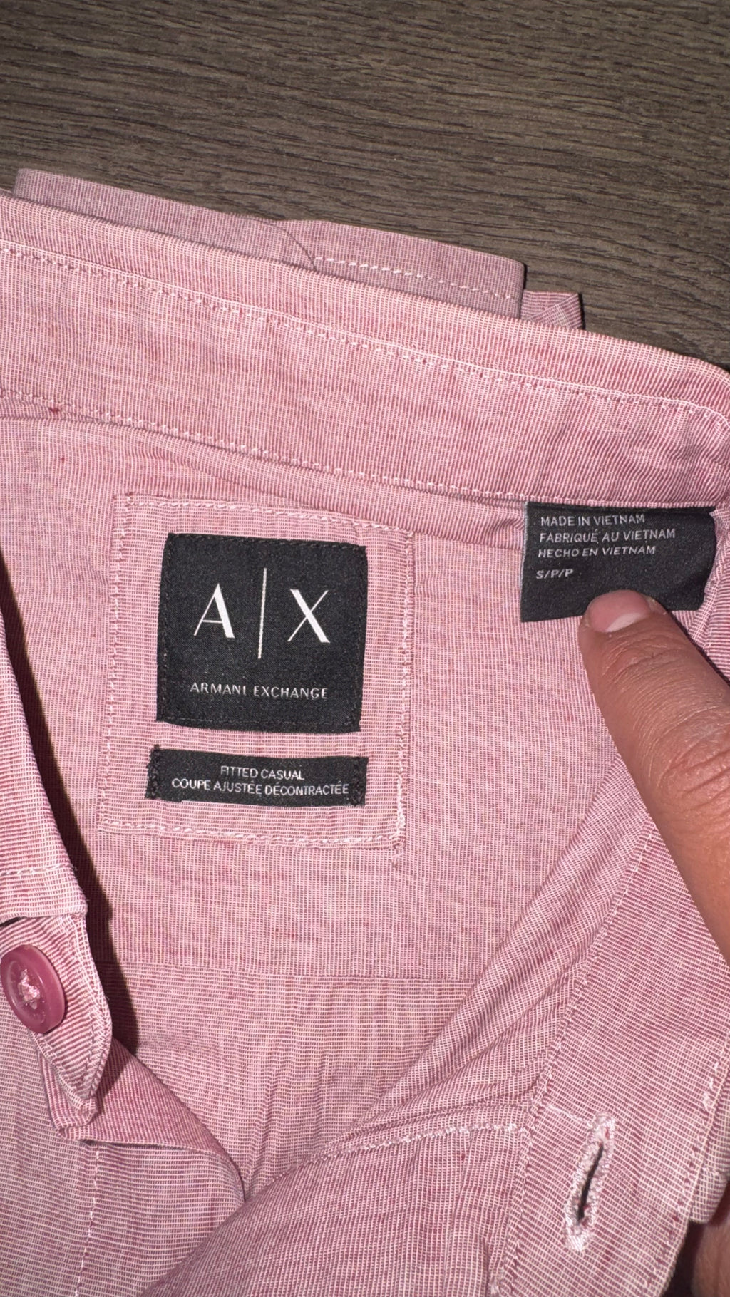 CAMISA ARMANI EXCHANGE