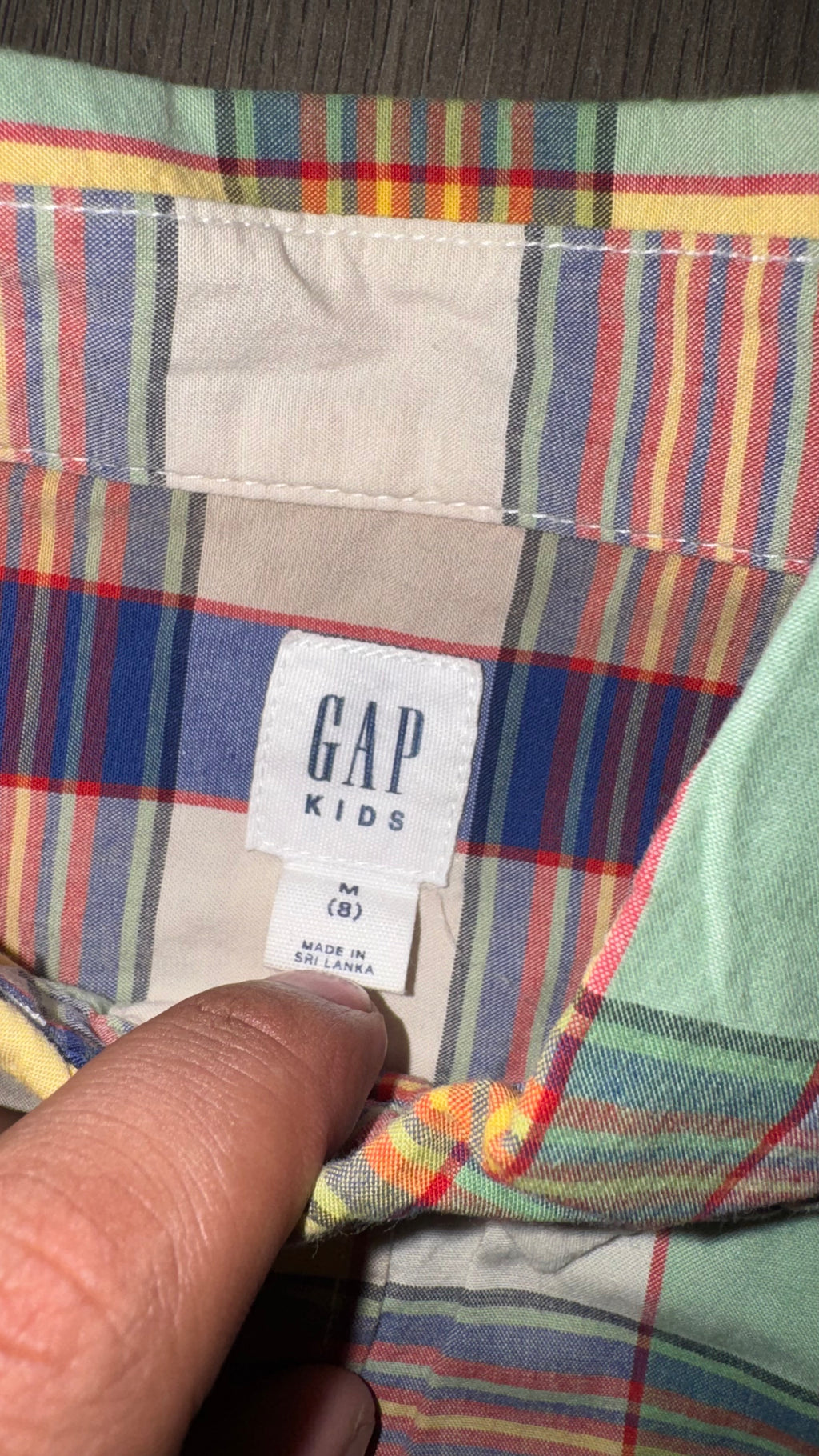 CAMISA NIÑO GAP