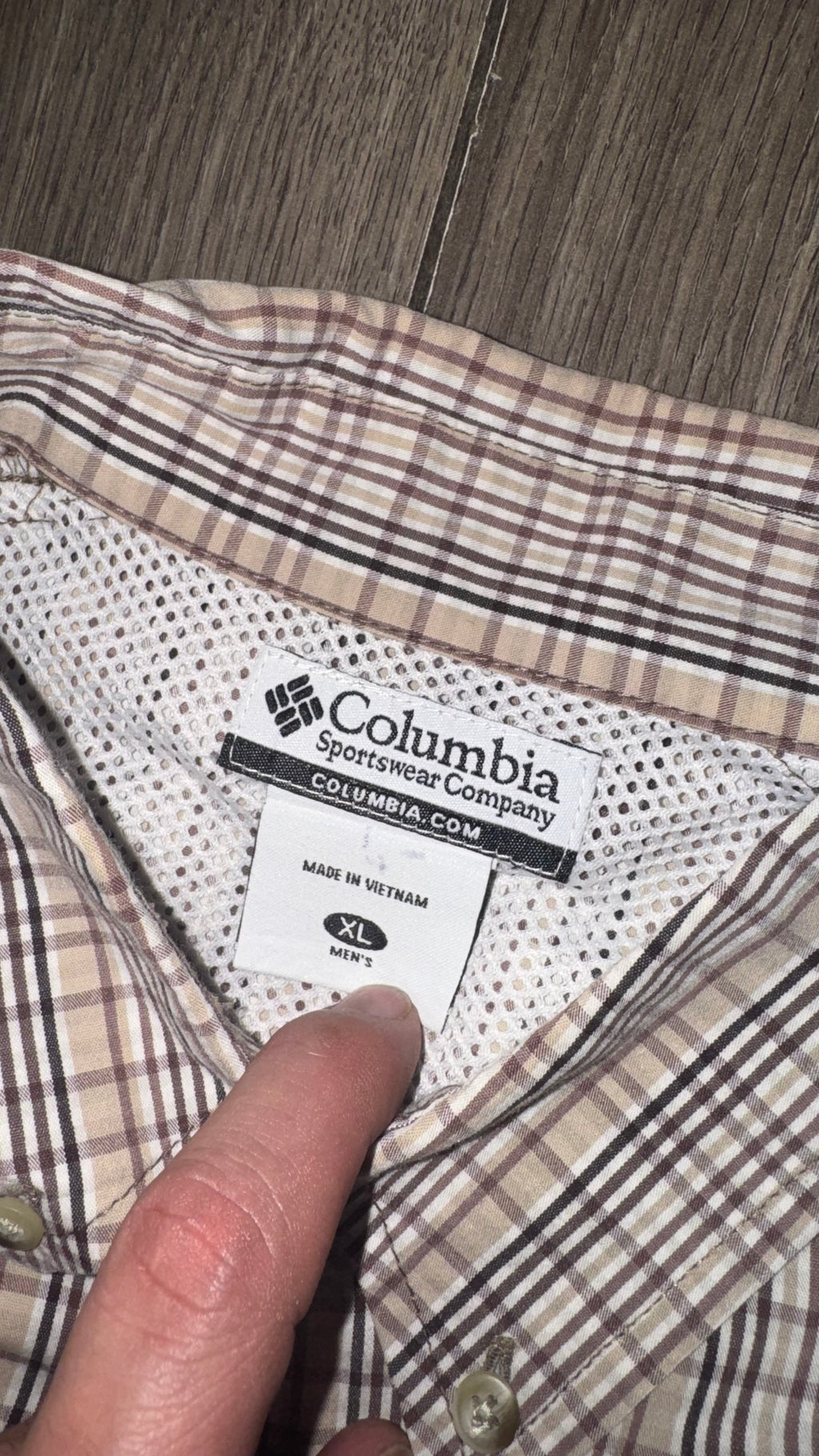 CAMISA COLUMBIA