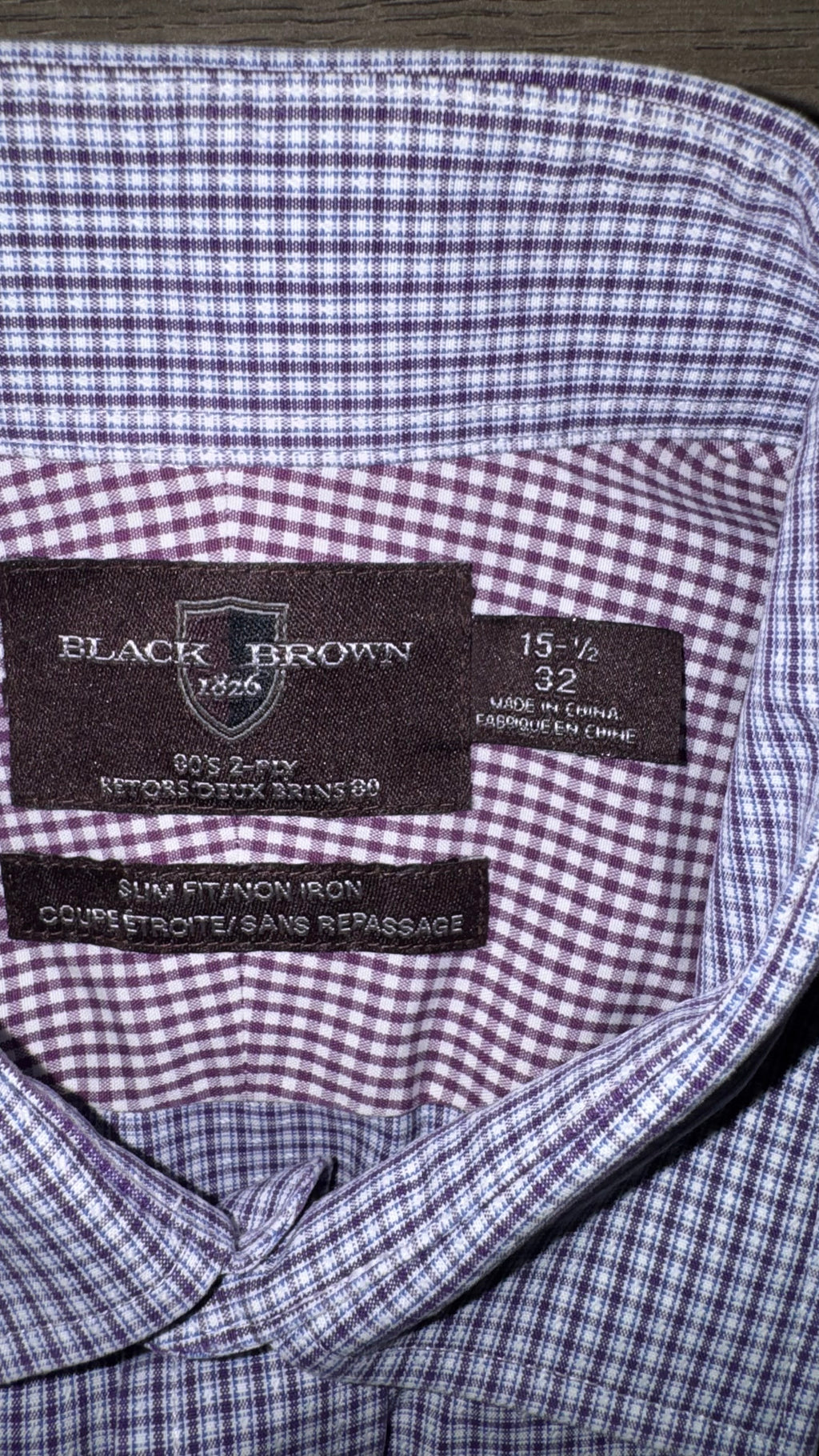 CAMISA BLACK BROWN