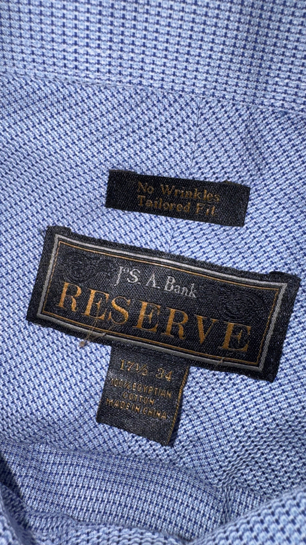 CAMISA JOS.A.BANK