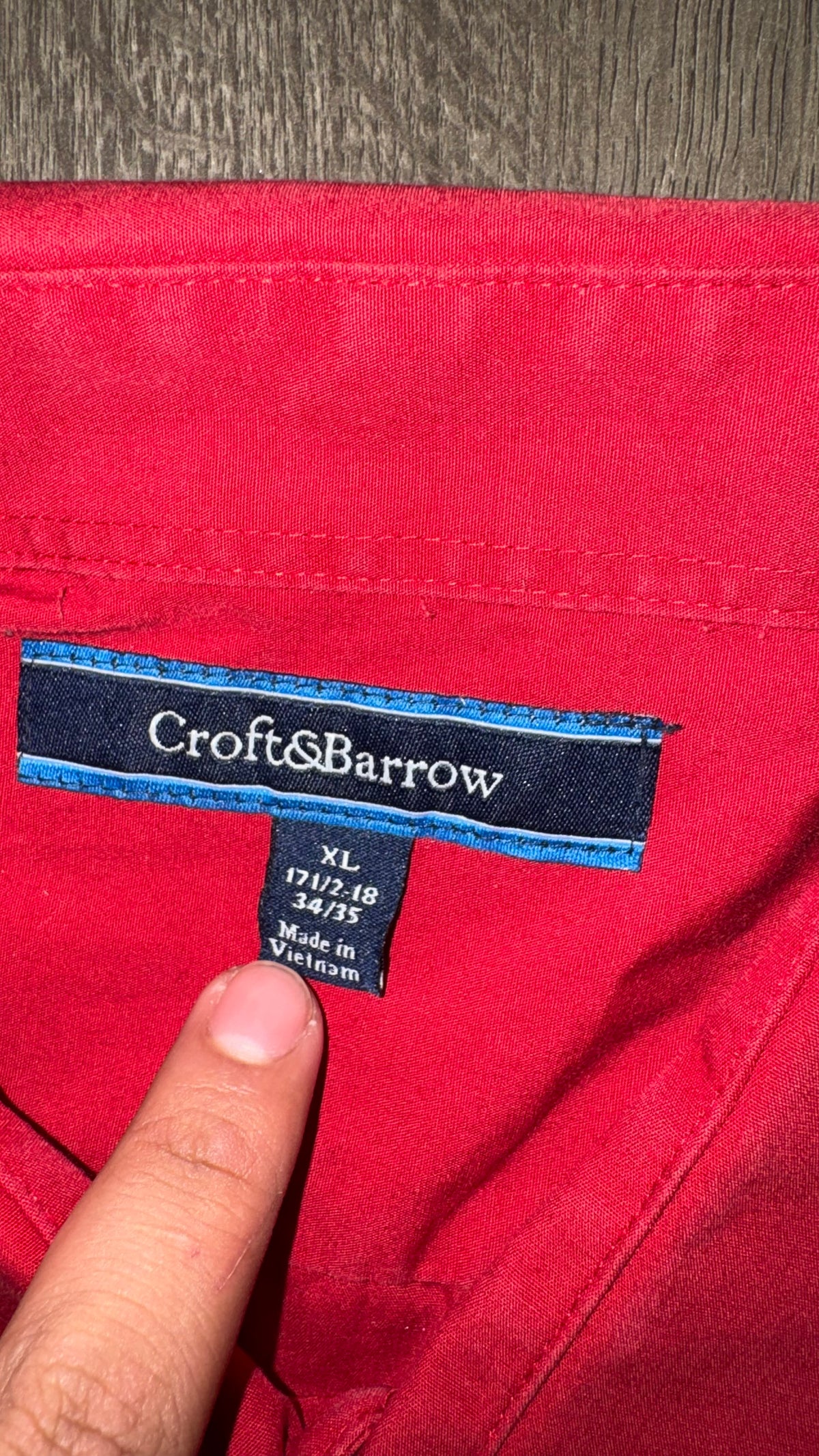 CAMISA CROFT&BARROW