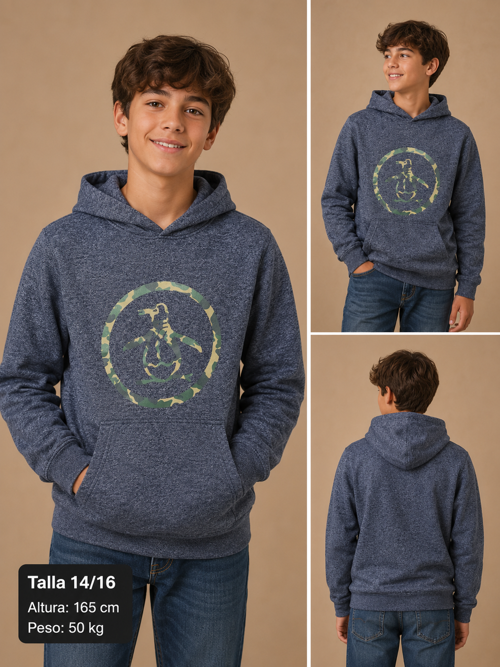 SUDADERA NIÑO PENGUIN