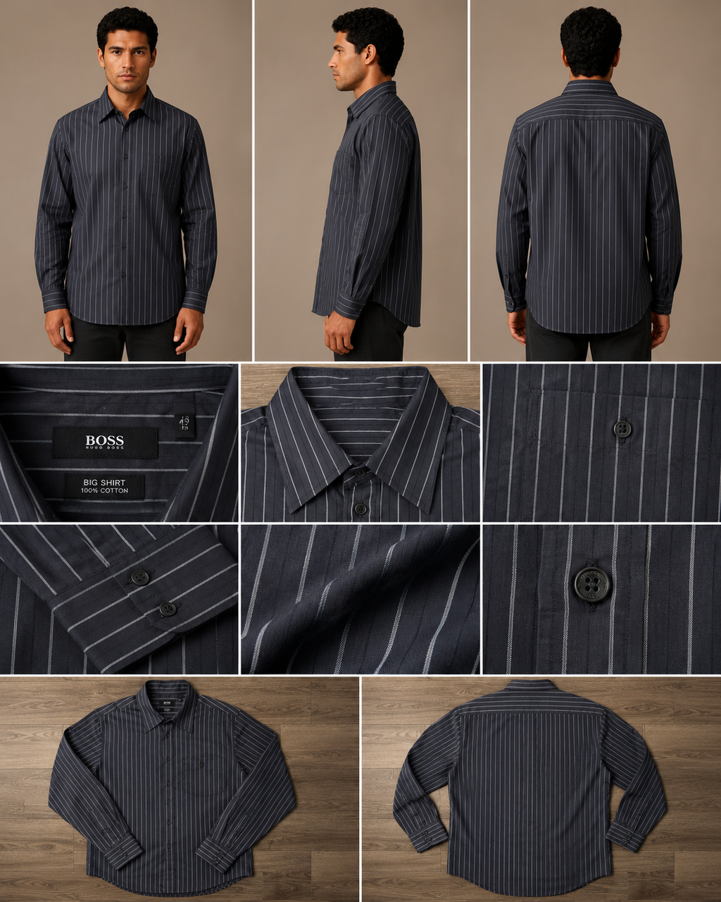CAMISAS HUGO BOSS