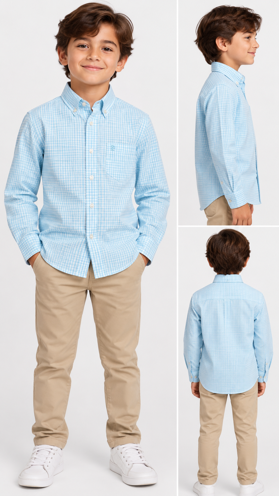 CAMISA NIÑO IZOD