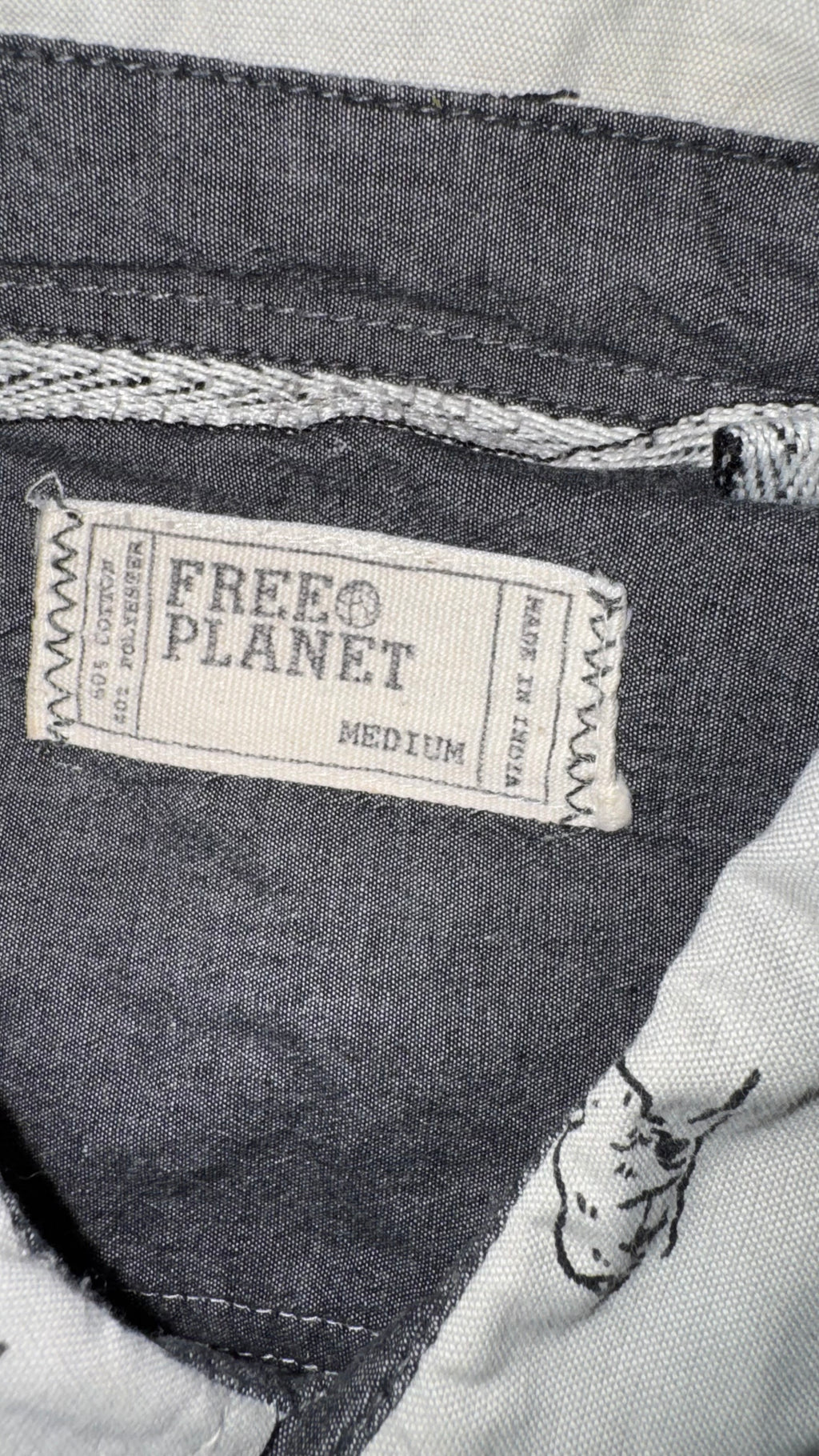 CAMISA FREE PLANET