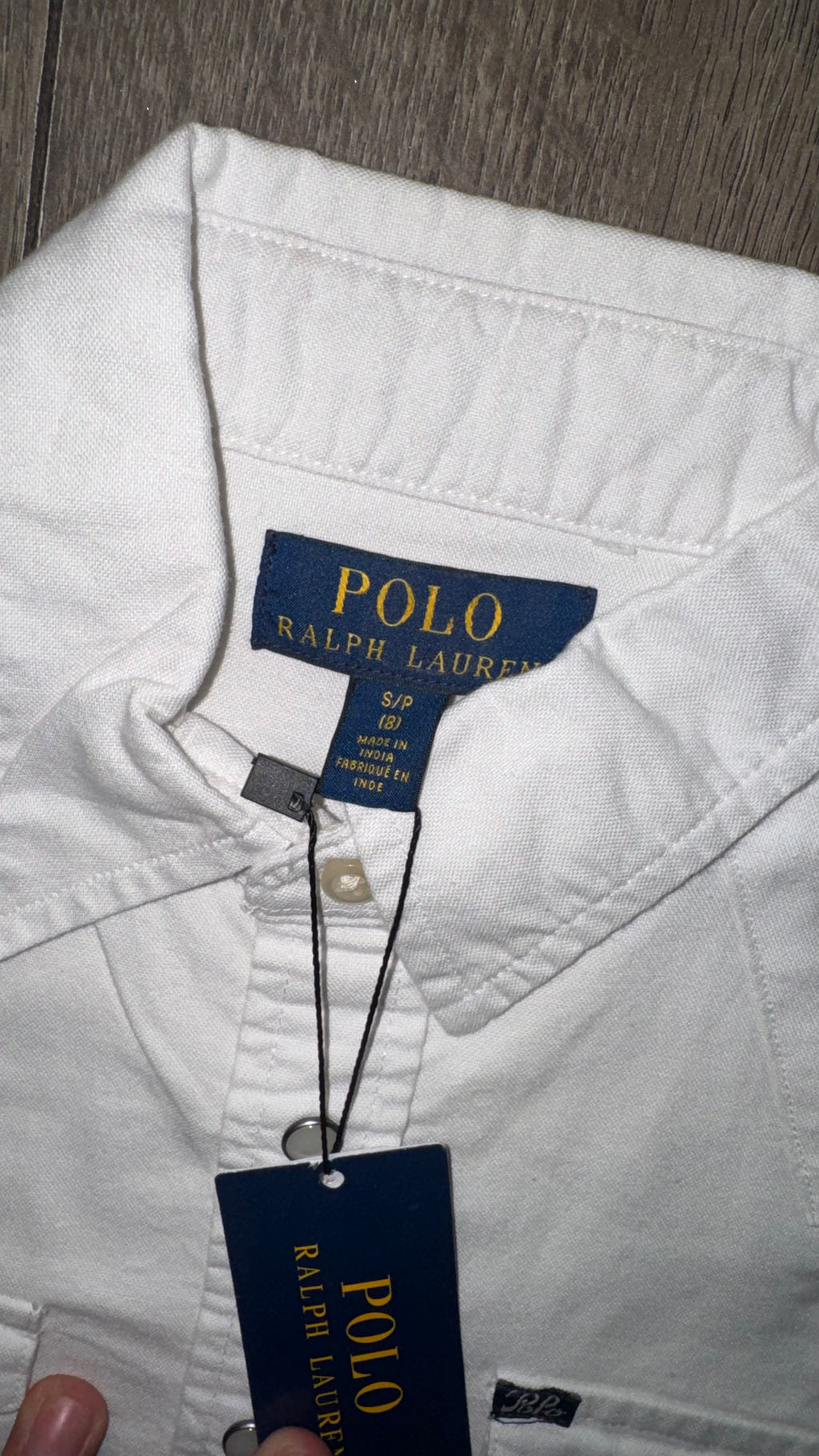 CAMISA NIÑO RALPH LAUREN